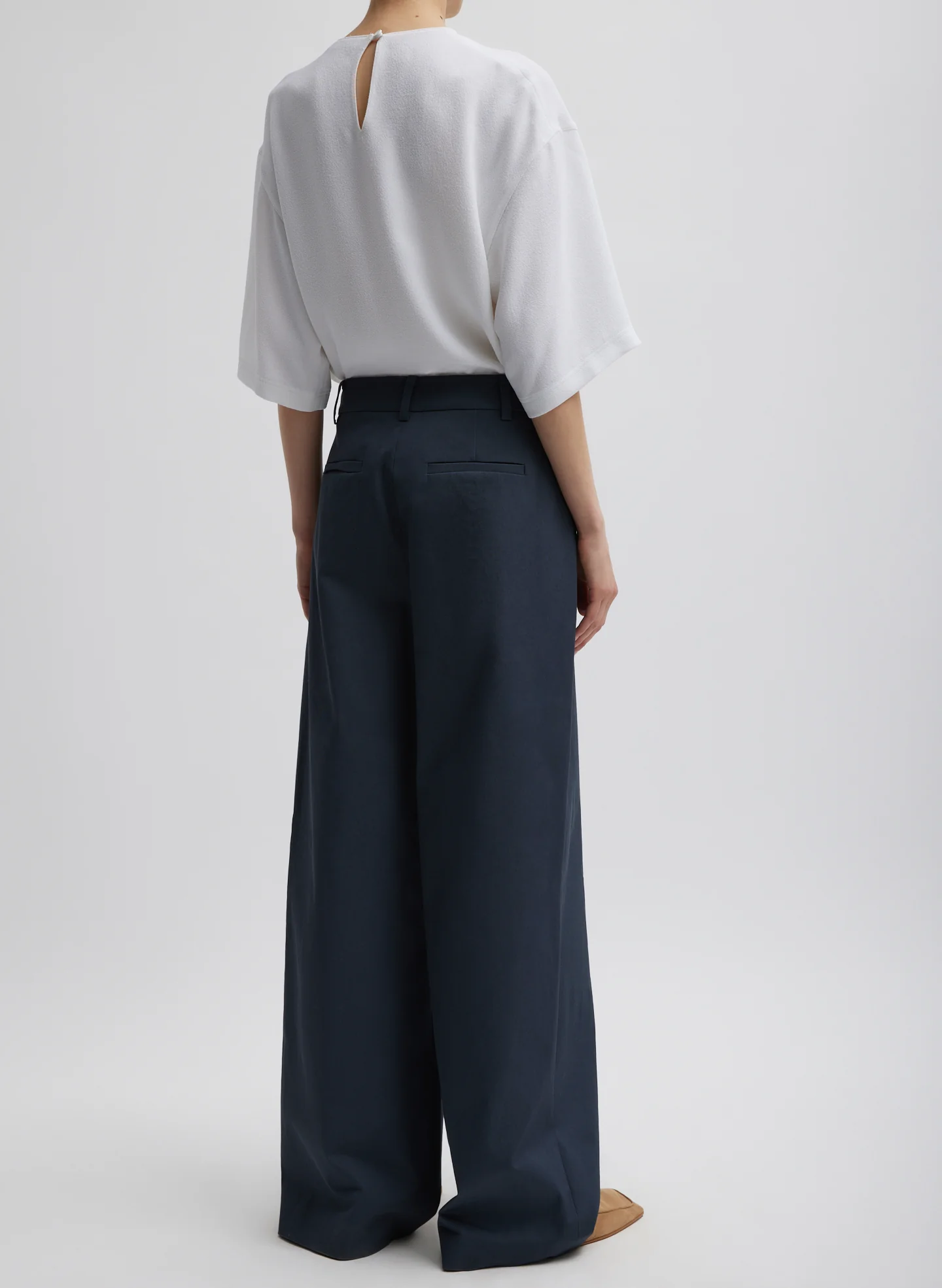 Oliver Cotton Stretch Tricotine Stella Pant - Image 5