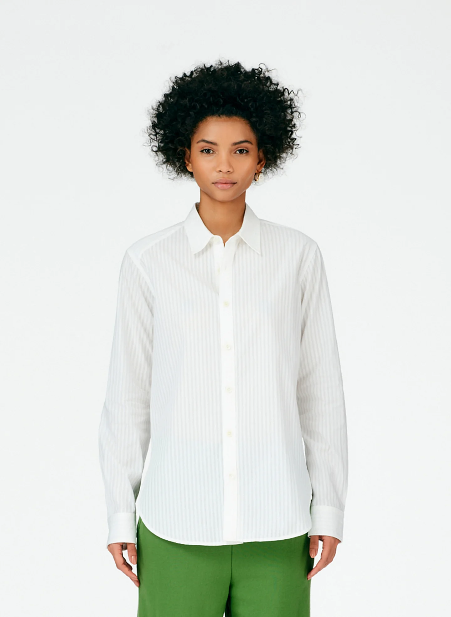 Organic Dobby Shirting Men's Slim Shirt
