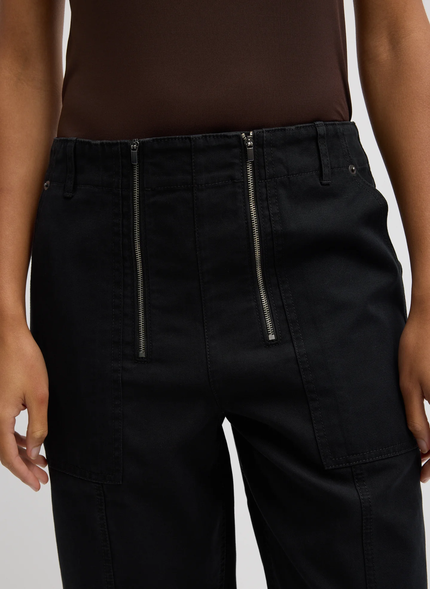 Patchwork Twill Cargo Fischer Jean - Image 4