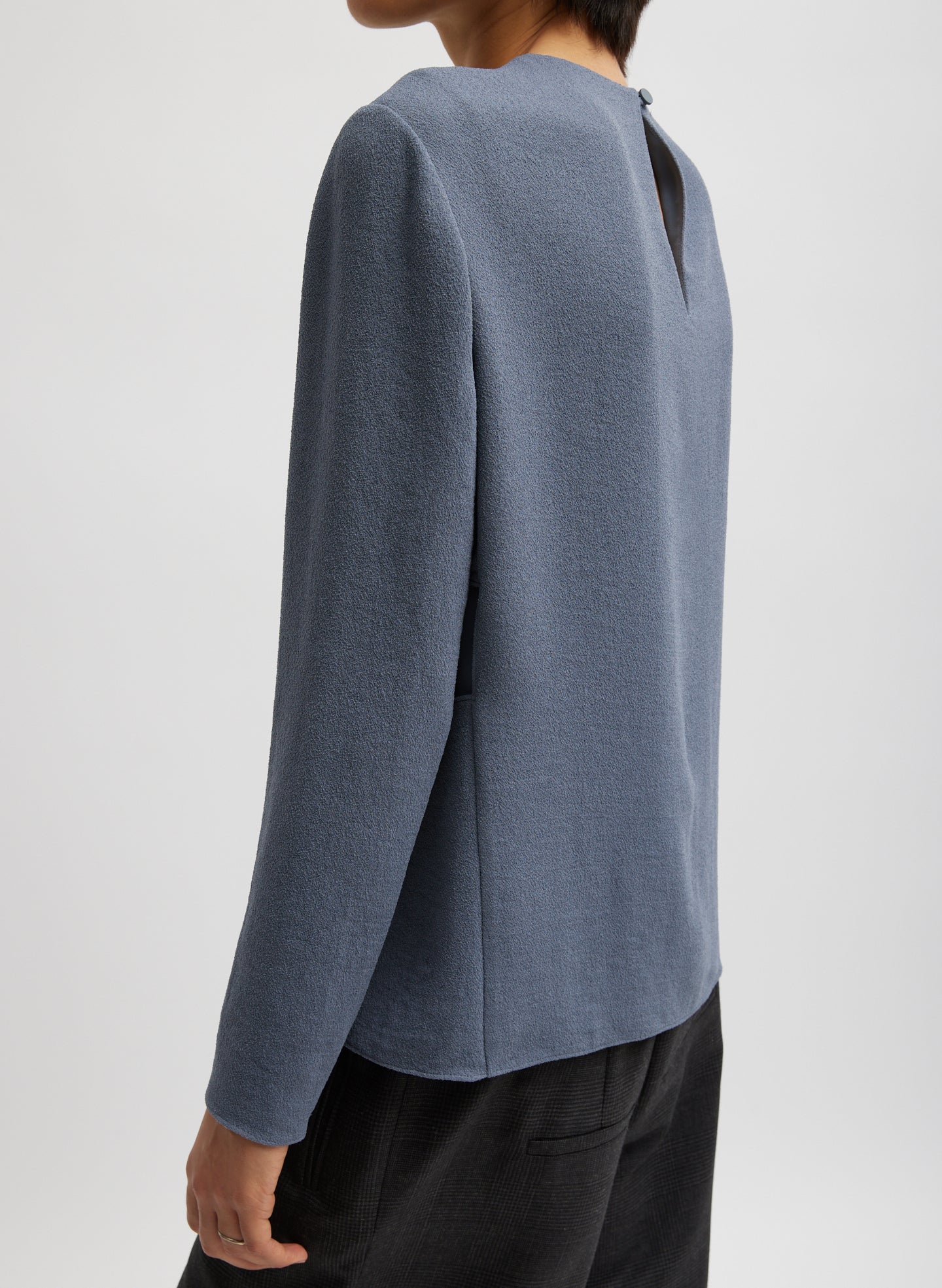 Pebble Sable Paneled Long Sleeve Top - Image 4