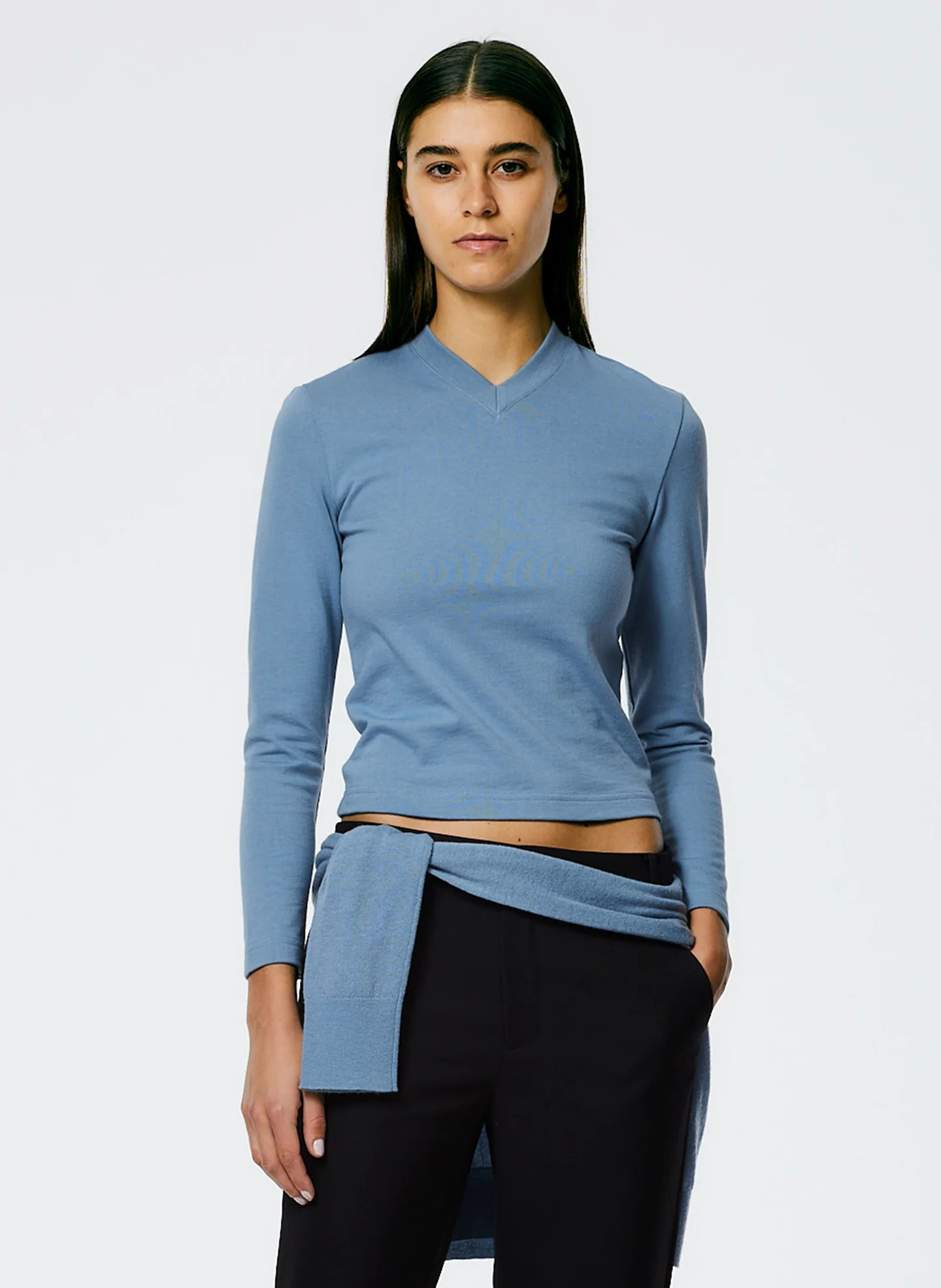 Perfect Shrunken V-Neck T-Shirt