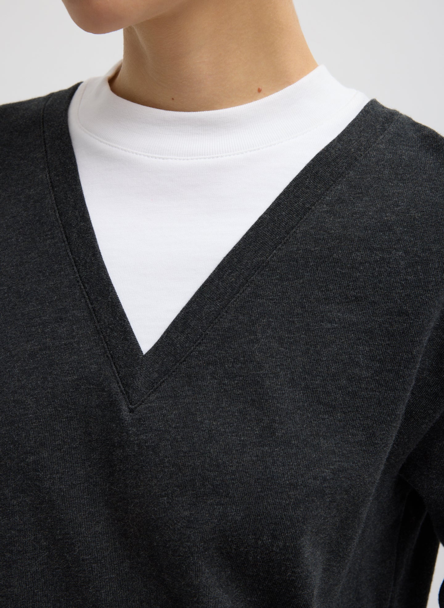 Perfect T-Shirt Trompe L'oeil Top - Image 6