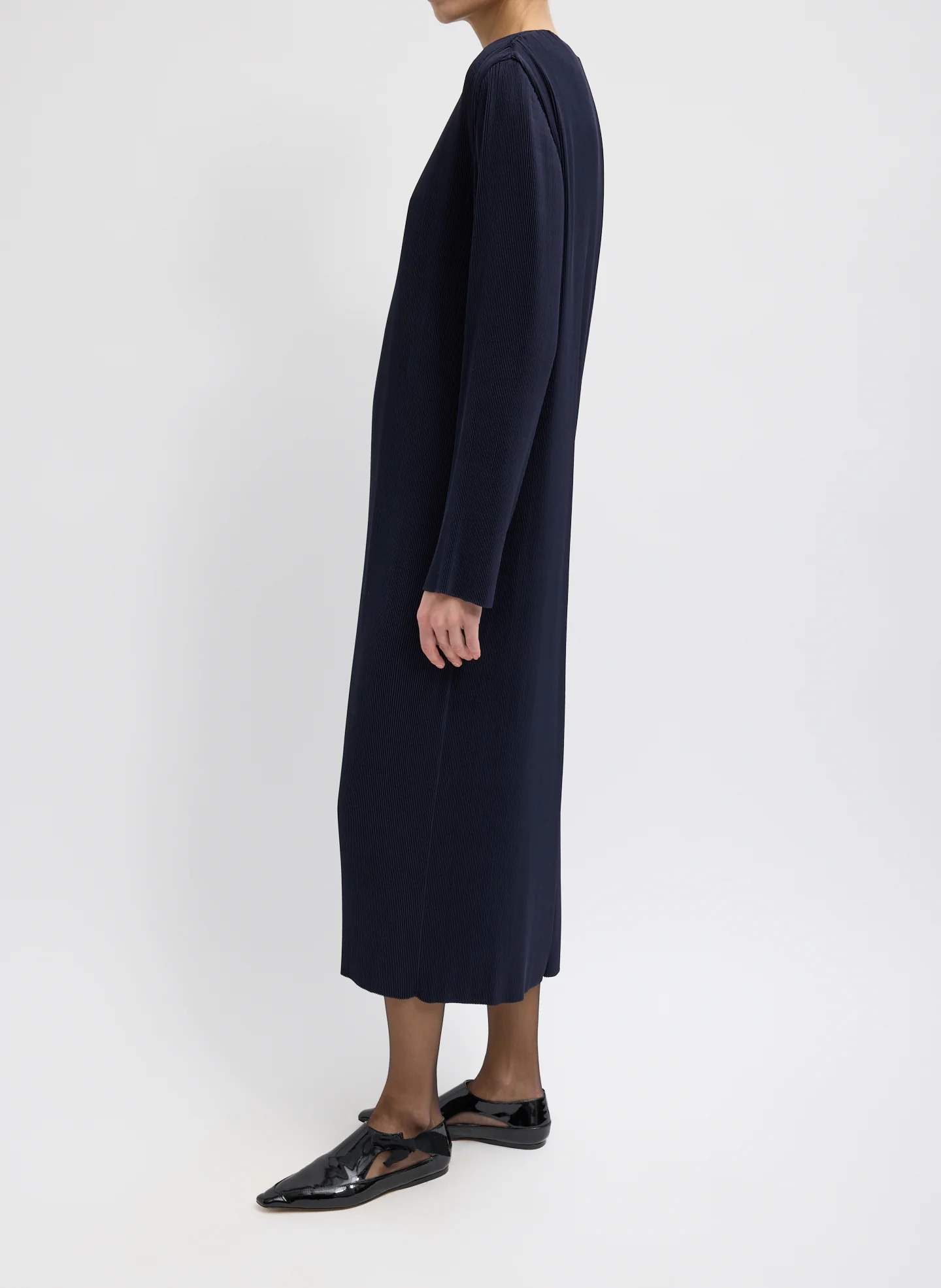 Plissé Midi Dress - Image 2