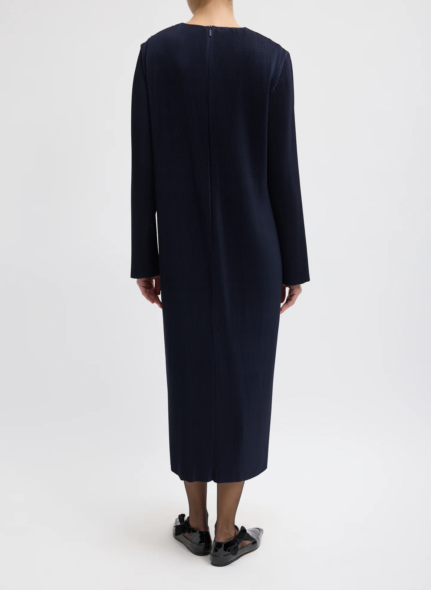 Plissé Midi Dress - Image 3