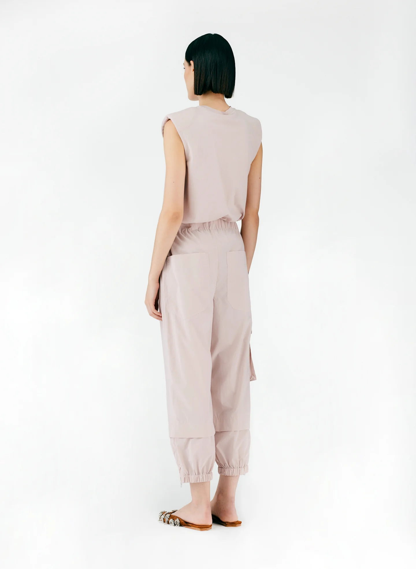 Powder Nylon Pull On Wilt Jogger - Image 3