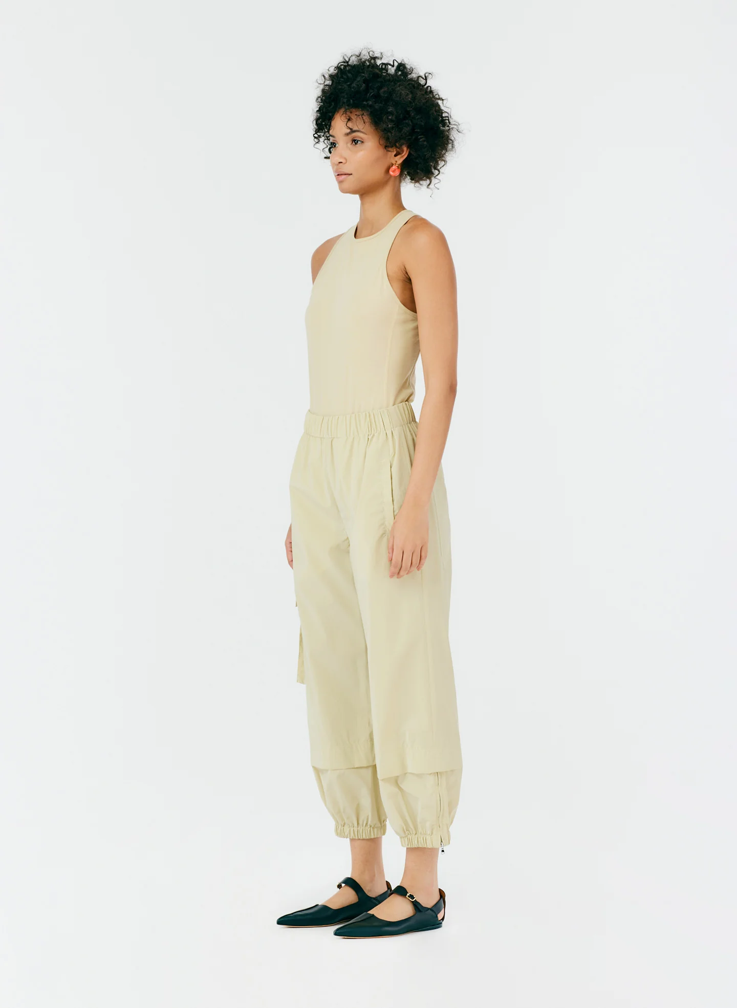 Powder Nylon Pull On Wilt Jogger - Image 2