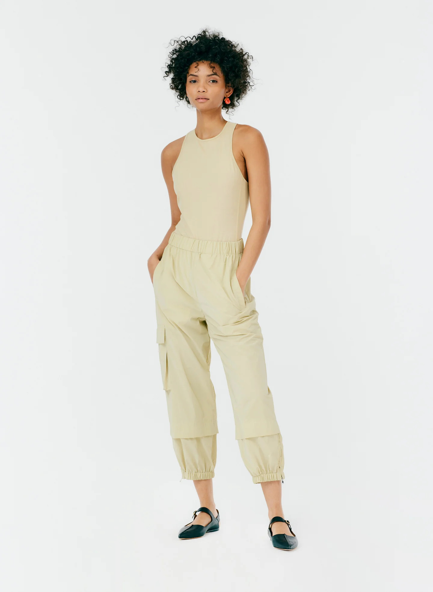 Powder Nylon Pull On Wilt Jogger - Image 6