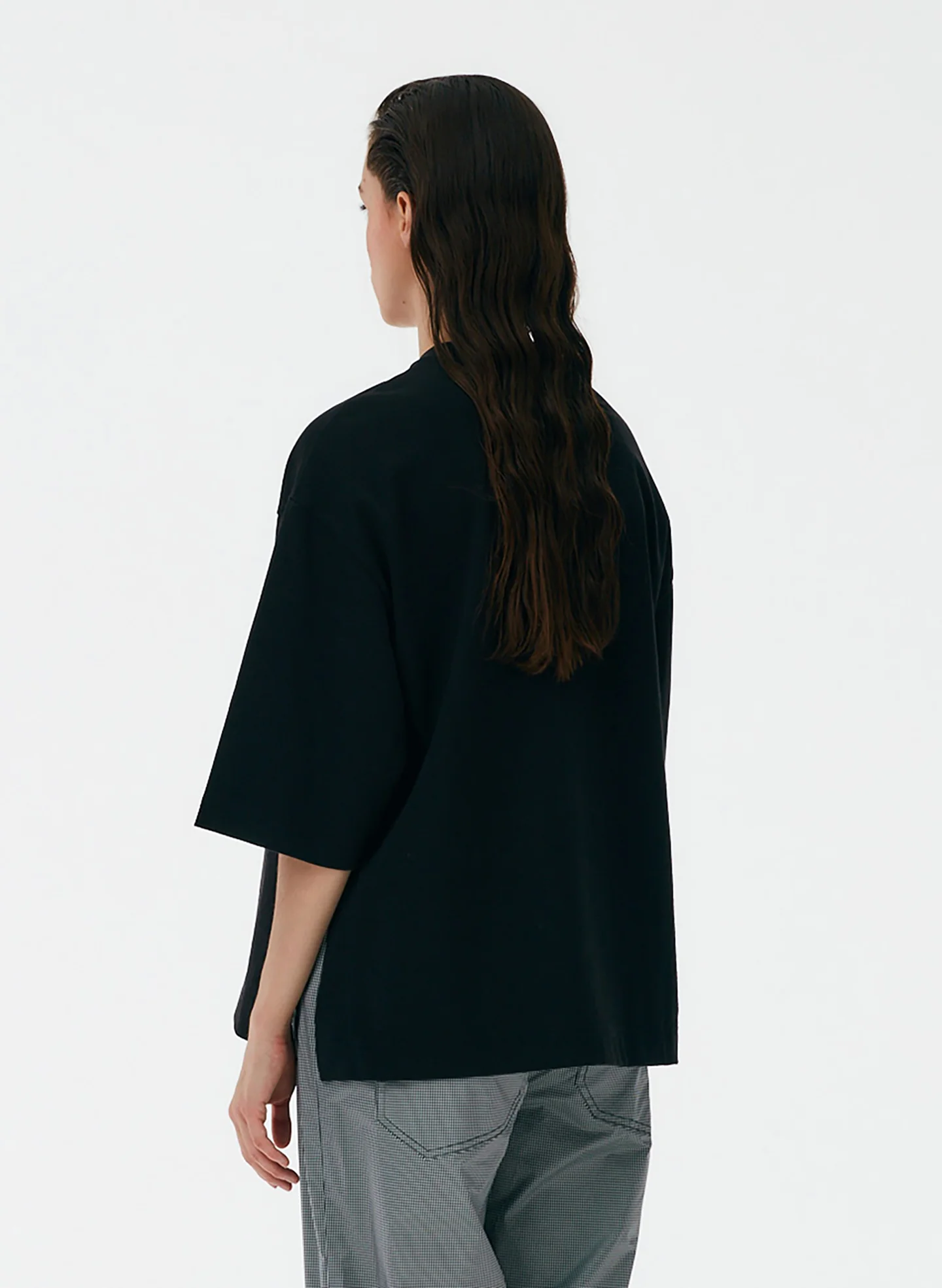 Punto Milano Crew With Side Slits T-Shirt - Image 10