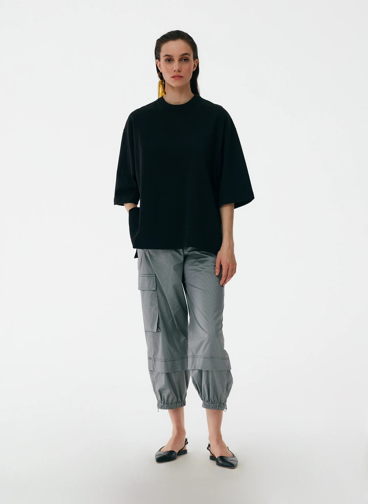 Punto Milano Crew With Side Slits T-Shirt - Image 12