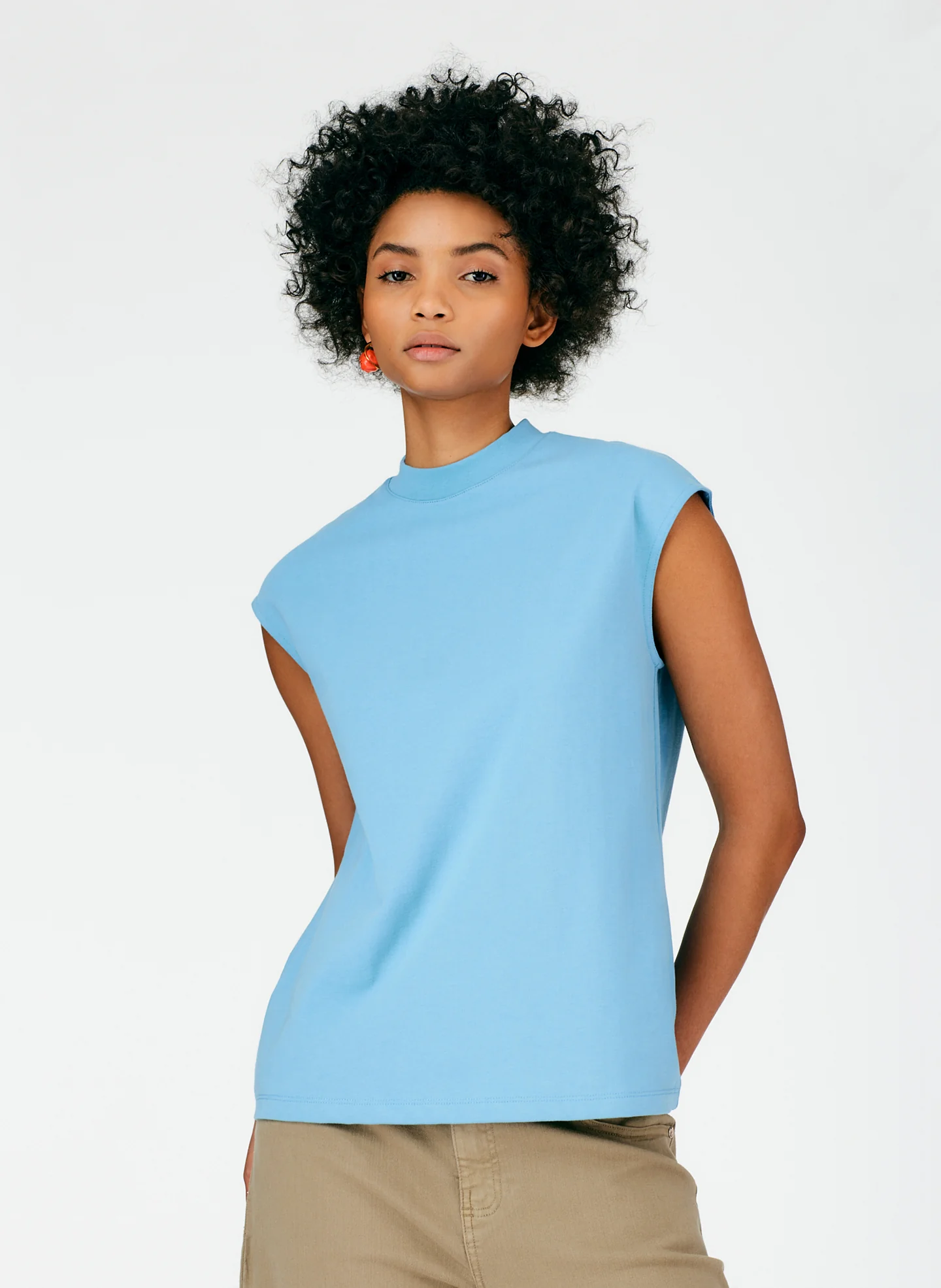 Punto Milano Mockneck T-Shirt - Image 5