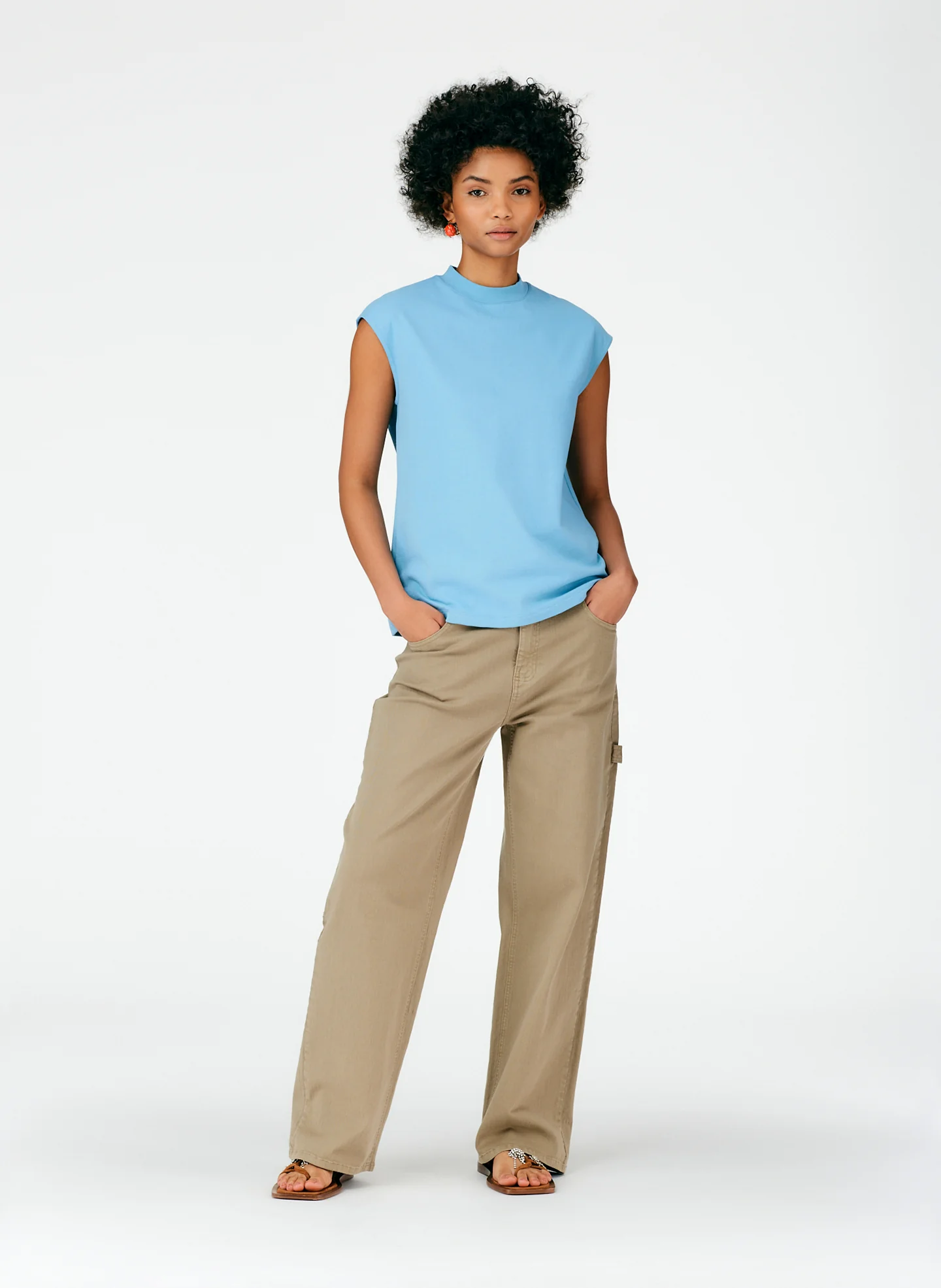 Punto Milano Mockneck T-Shirt - Image 6