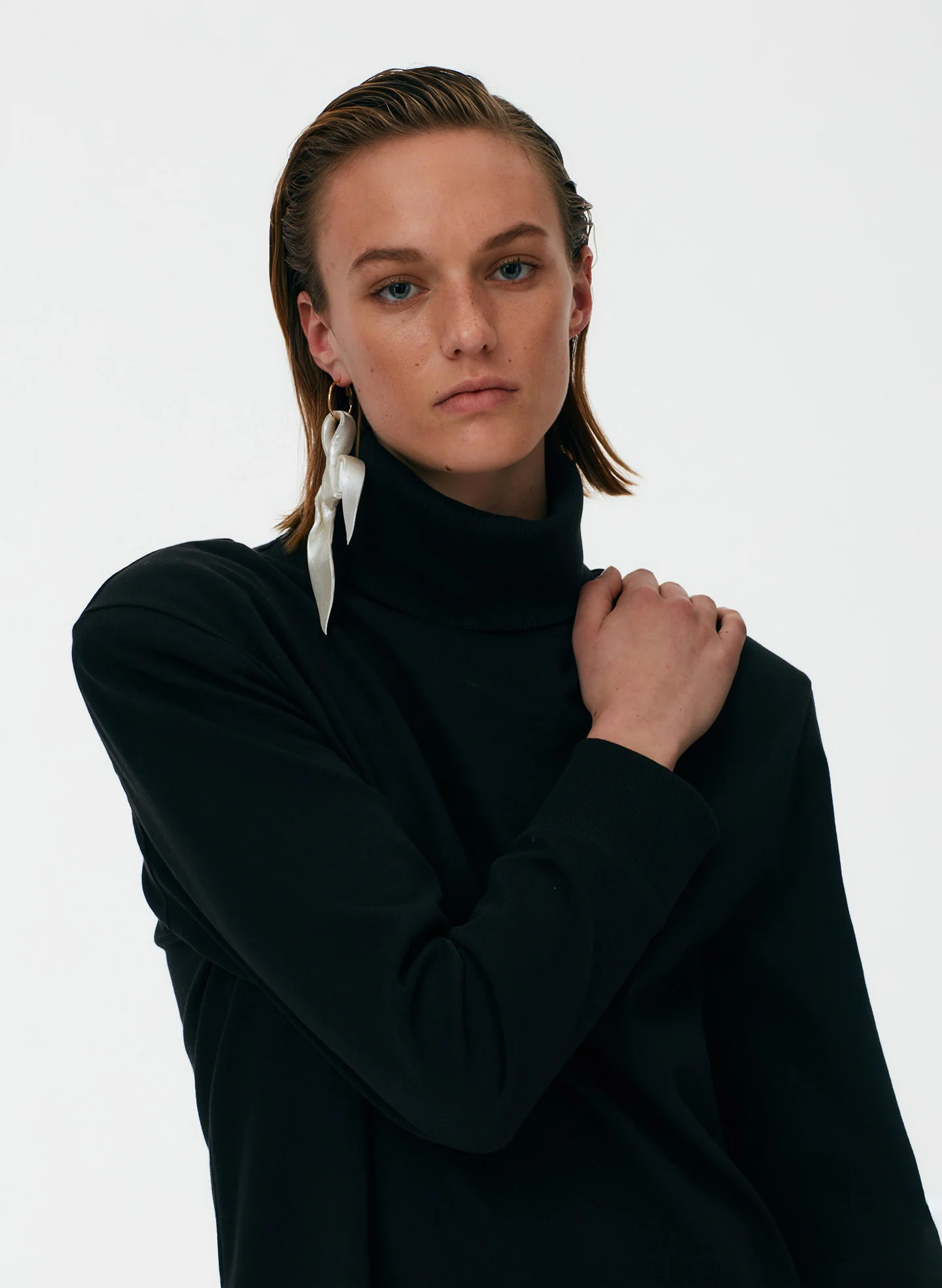 Punto Milano Turtleneck T-Shirt Dress - Image 12