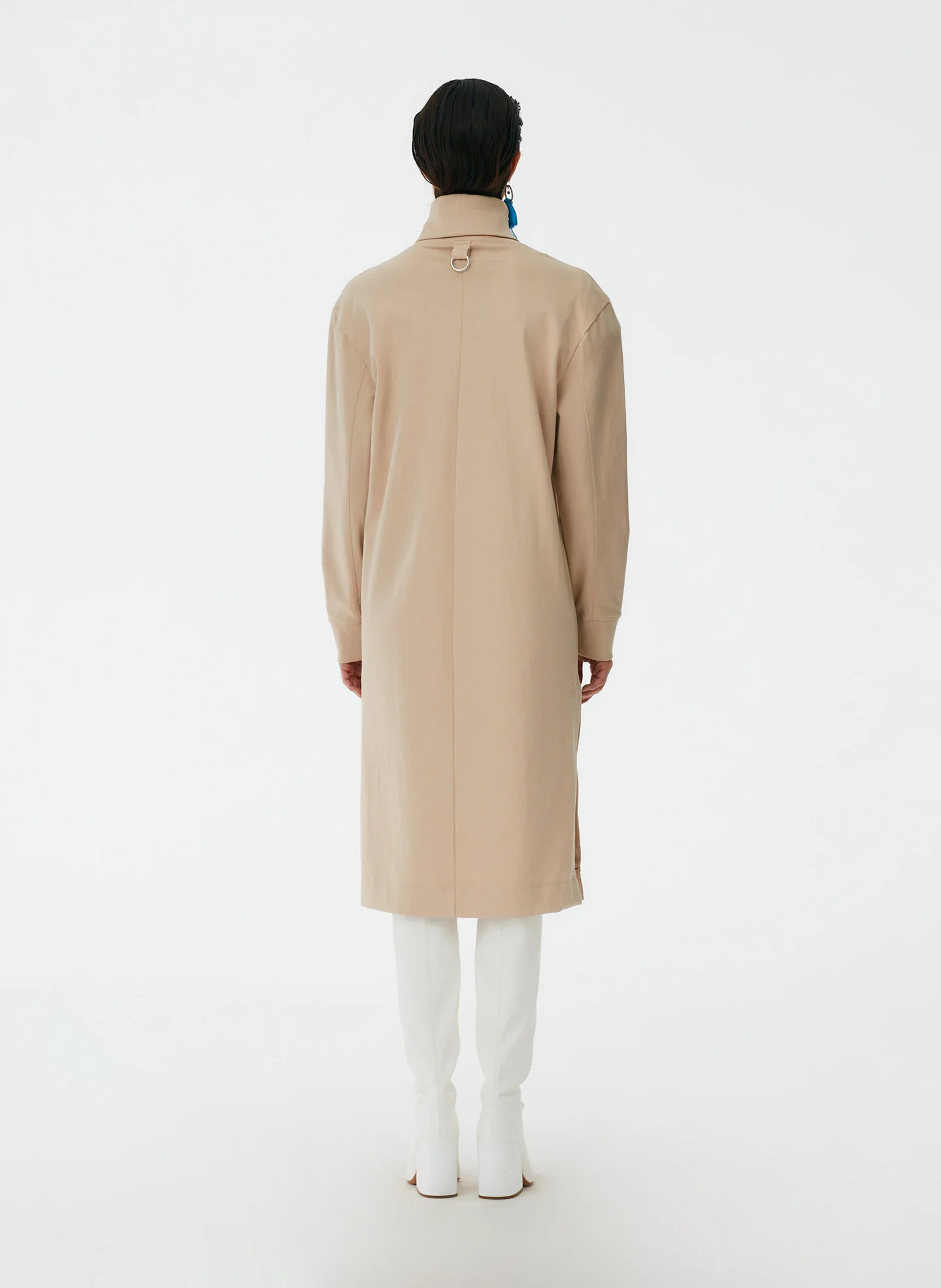 Punto Milano Turtleneck T-Shirt Dress - Image 4