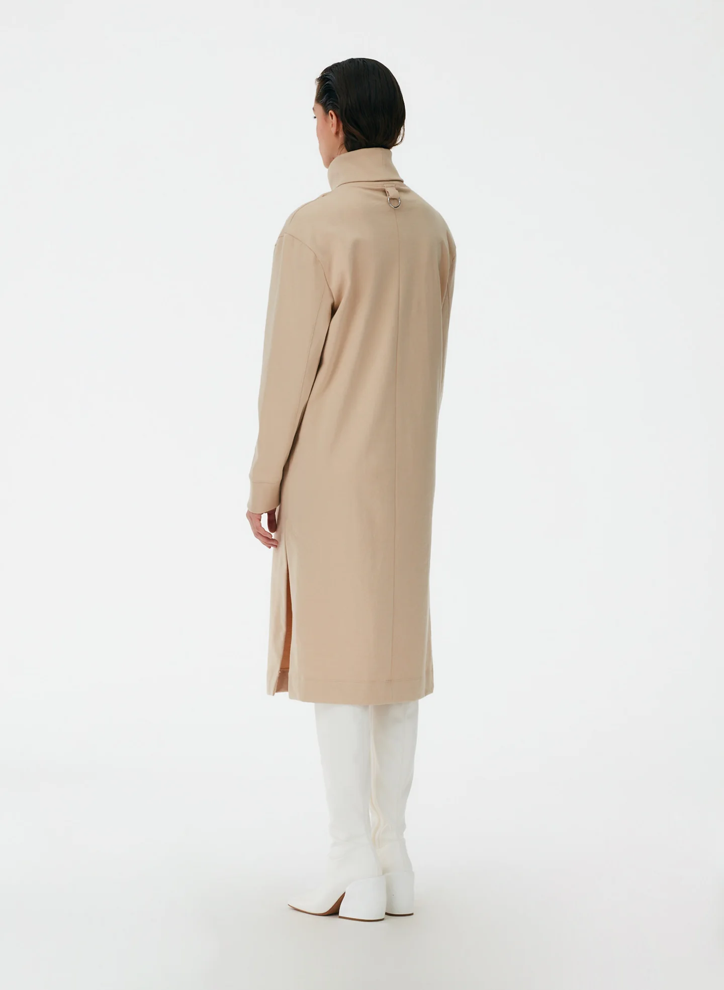 Punto Milano Turtleneck T-Shirt Dress - Image 5
