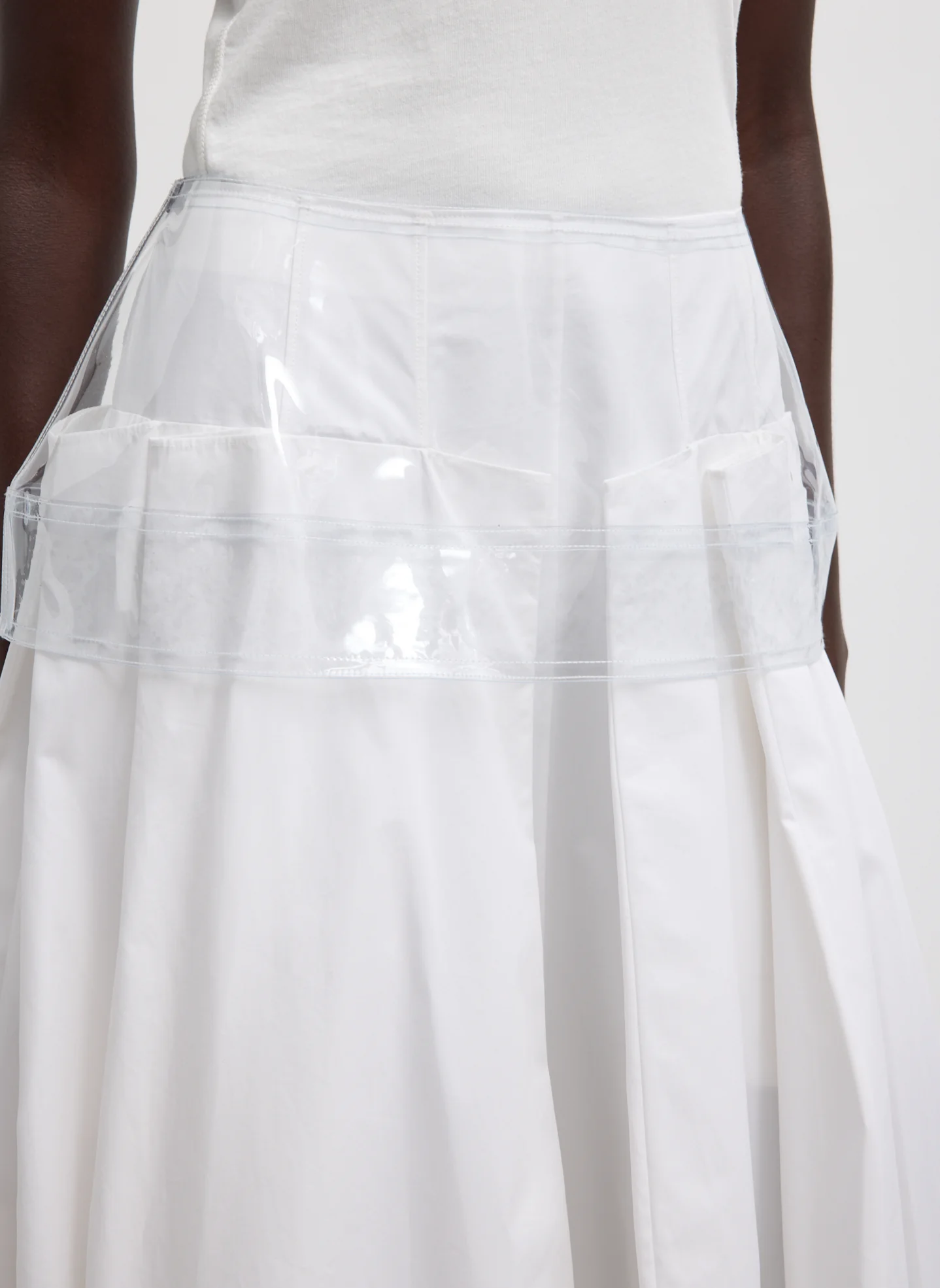 PVC Peplum Belt