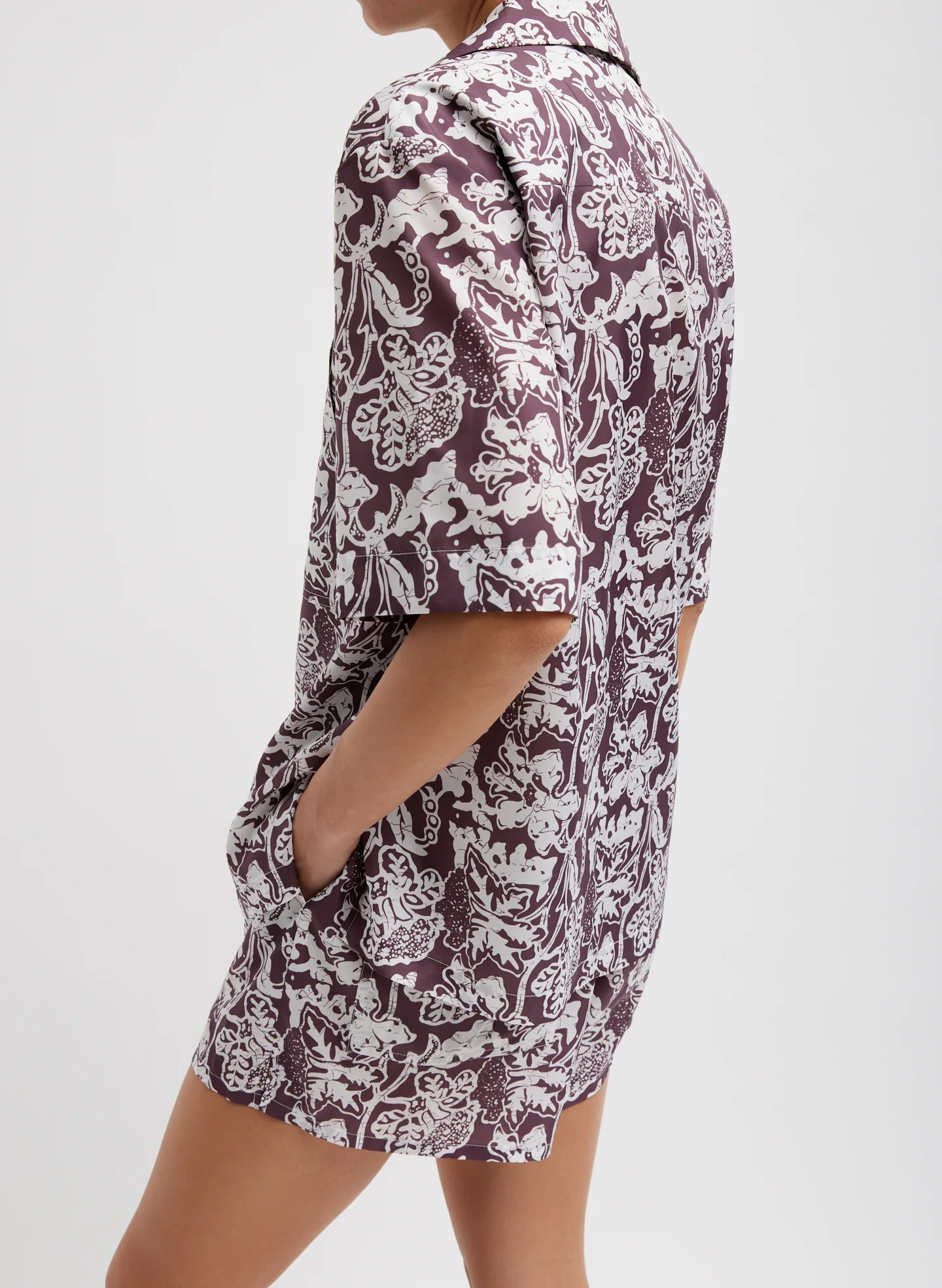Recycled Nylon Batik Camp Shirt - Image 2