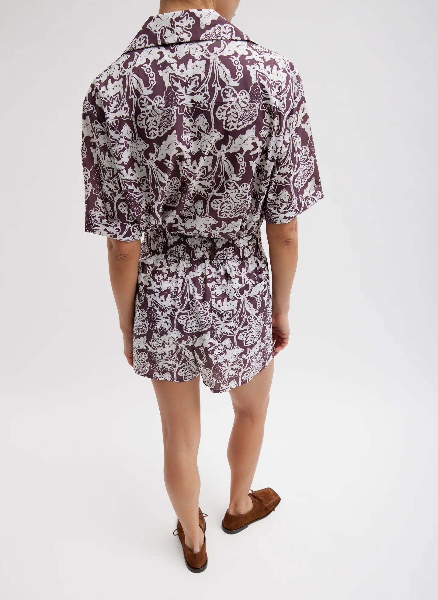 Recycled Nylon Batik Camp Shirt - Image 4