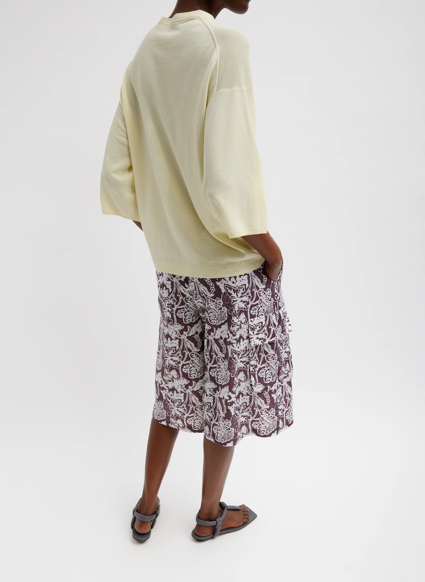 Recycled Nylon Batik Cargo Short - Image 3
