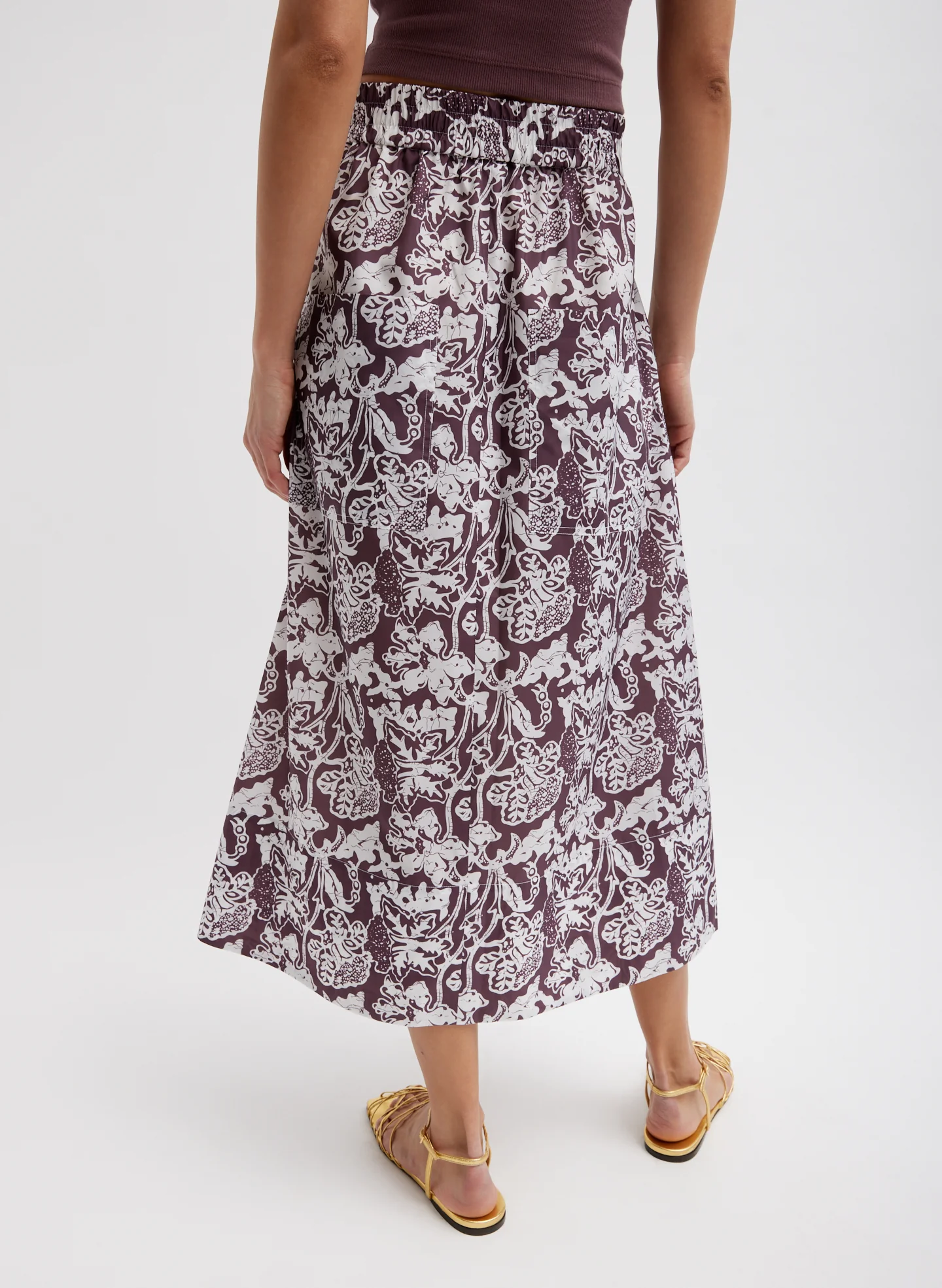 Recycled Nylon Batik Full Skirt - Image 5