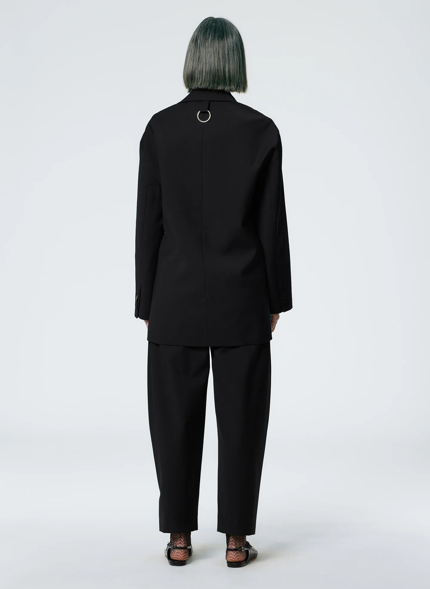 Tropical Wool Detached Lapel Liam Blazer - Image 5