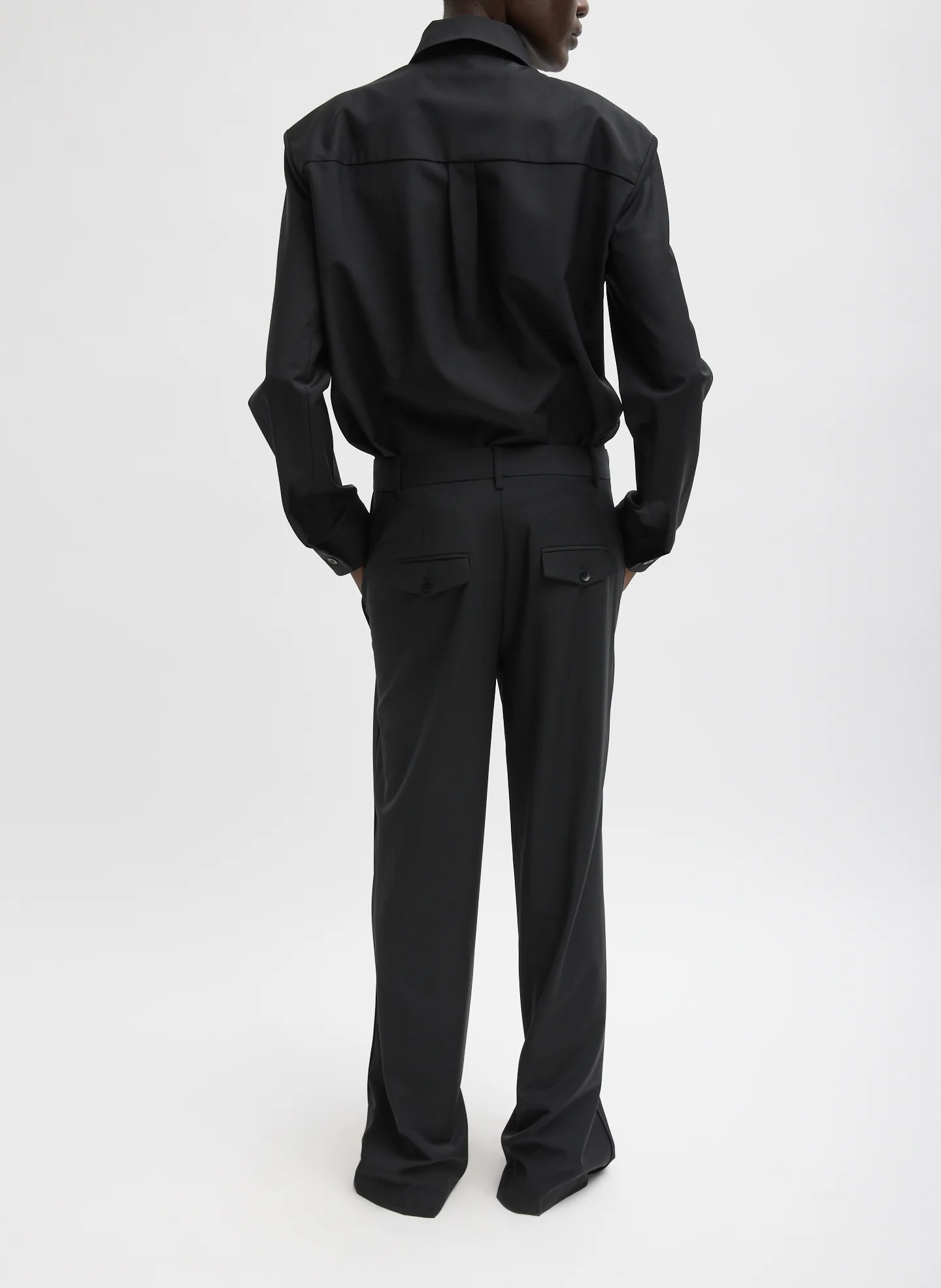 Recycled Tropical Wool Jules Trouser - Image 3
