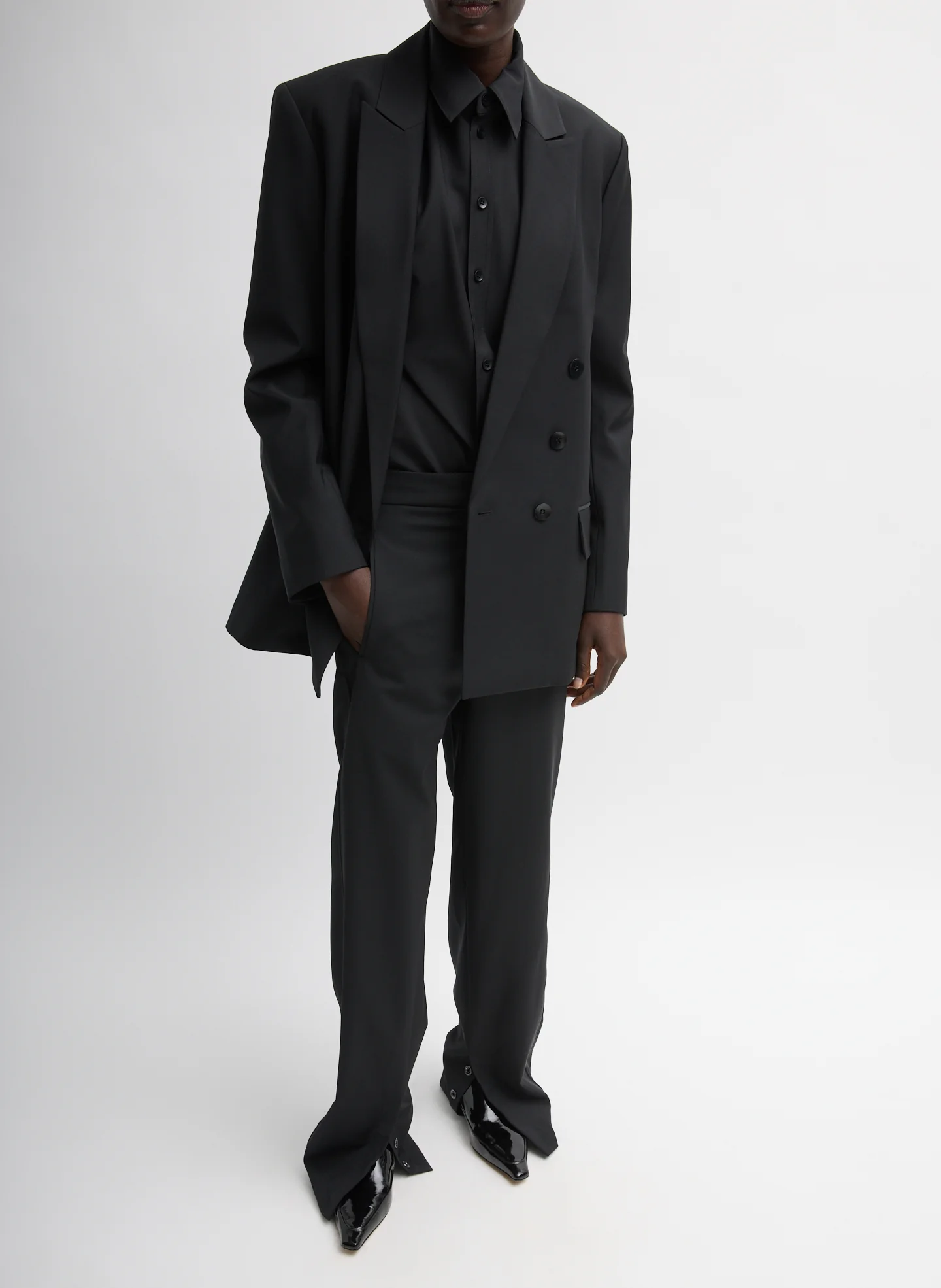 Recycled Tropical Wool Jules Trouser - Image 4