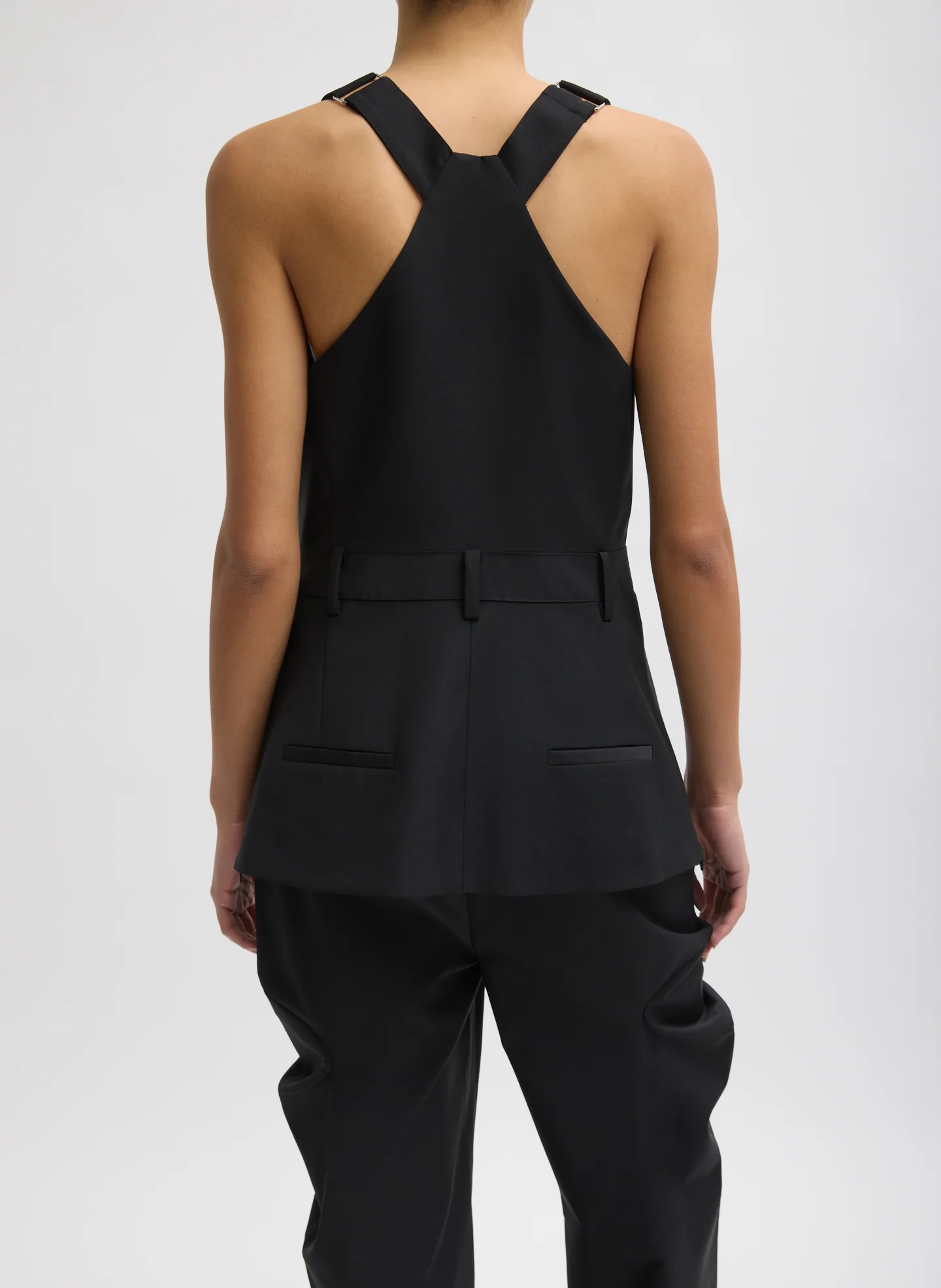 Recycled Tropical Wool Overall Top - Image 2