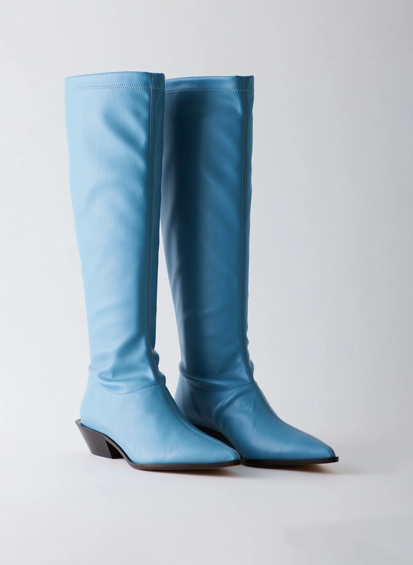 Bronson Faux Nappa Stretch Boot - Regular Calf - Image 4