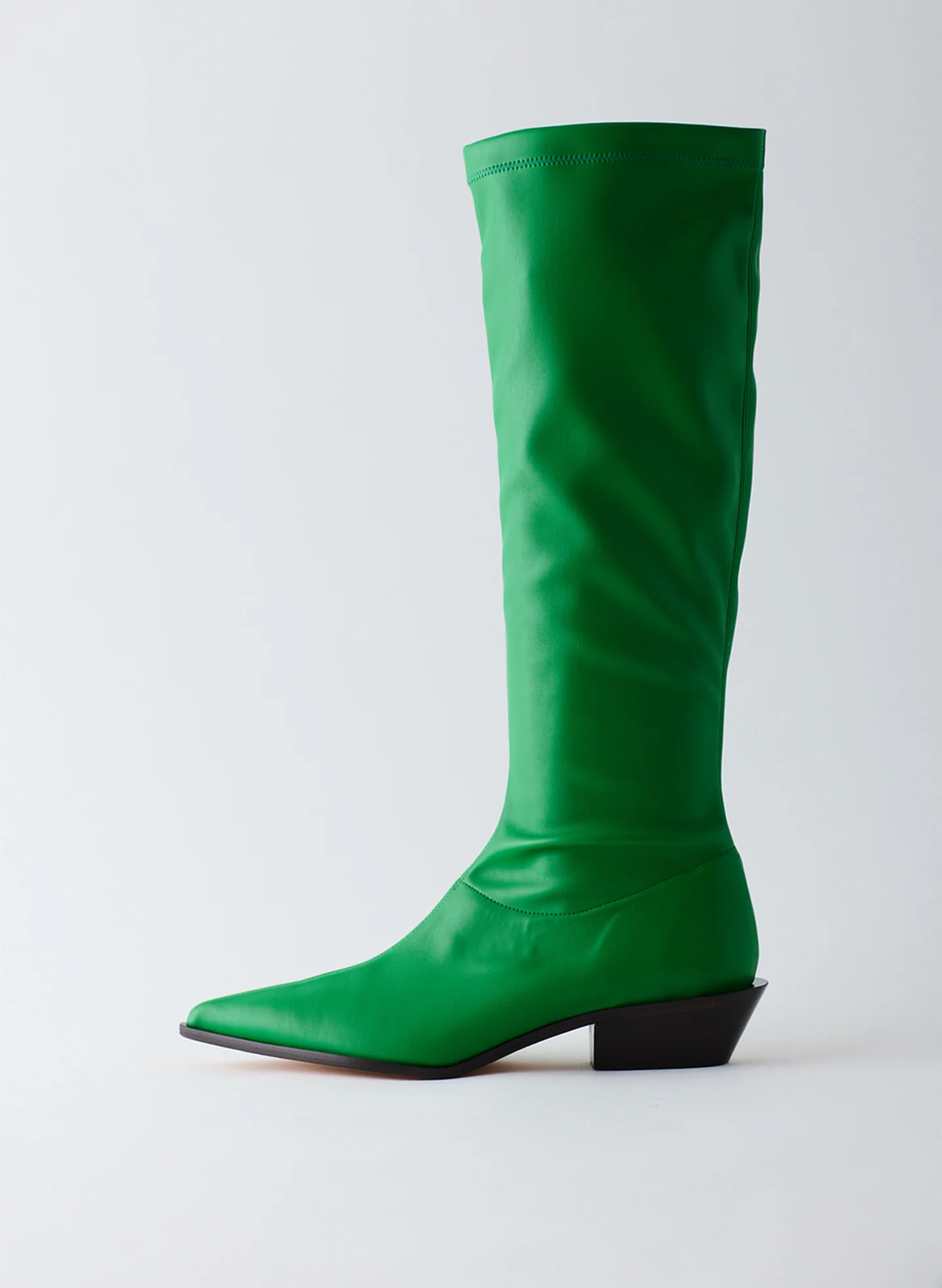 Bronson Faux Nappa Stretch Boot - Regular Calf - Image 3