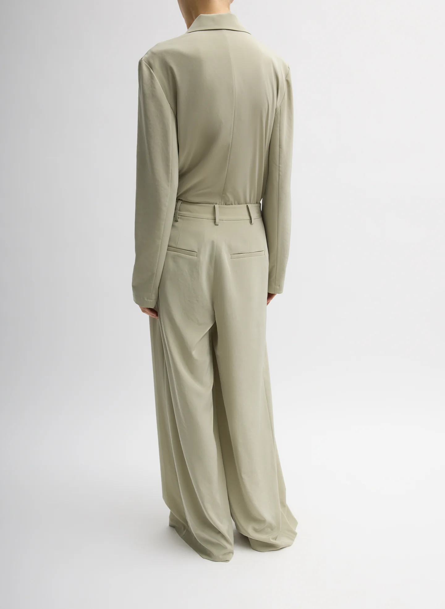 Relaxed Suiting Triple Pleat Pant - Image 2