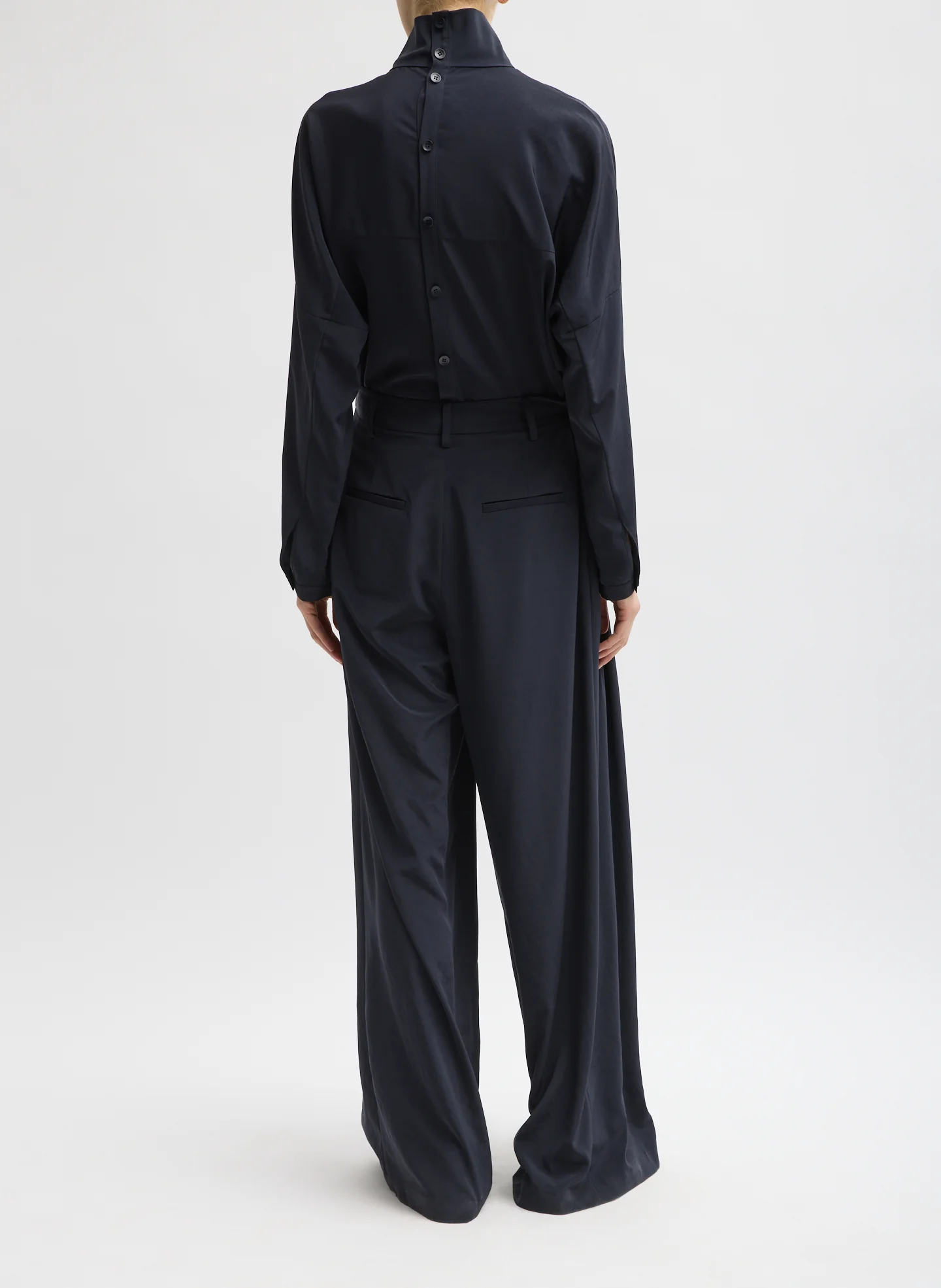 Relaxed Suiting Triple Pleat Pant - Image 3