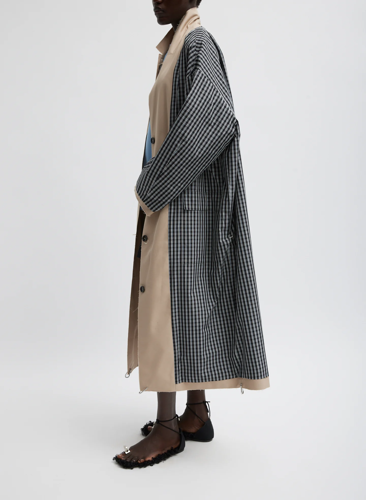 Reversible Cuffed Trench