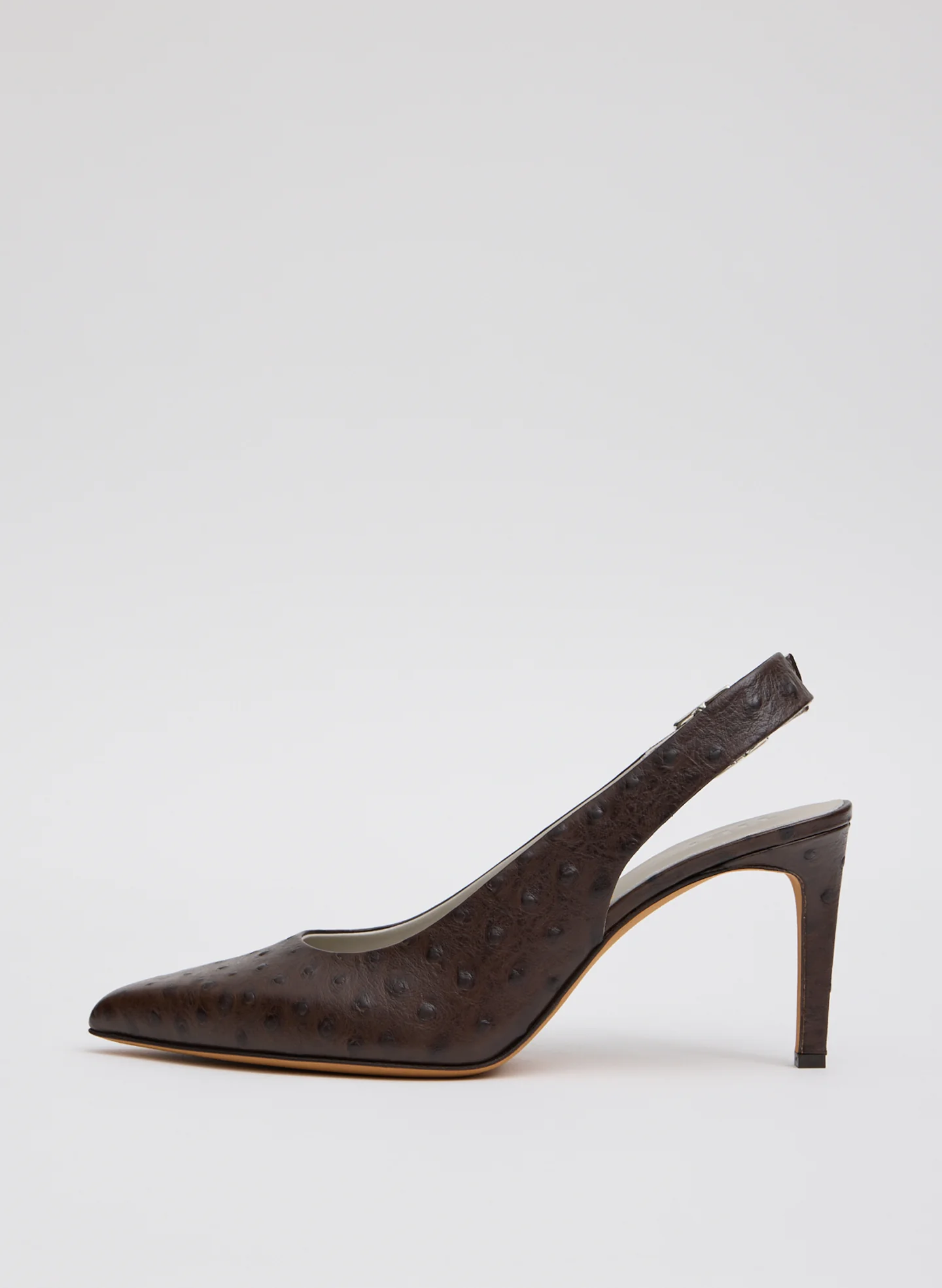 Ostrich Print Reyner Pump