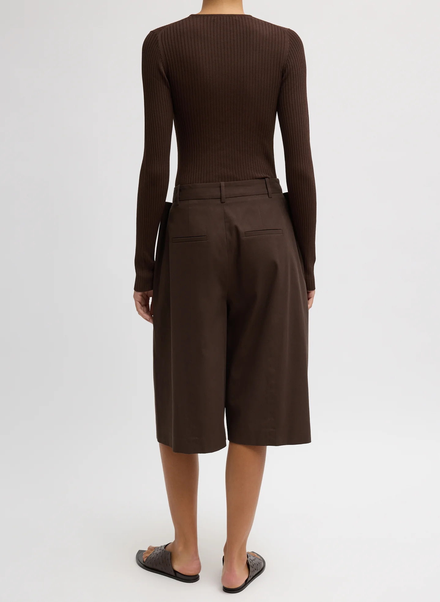Ribbed Sweater Crewneck Pullover - Image 8