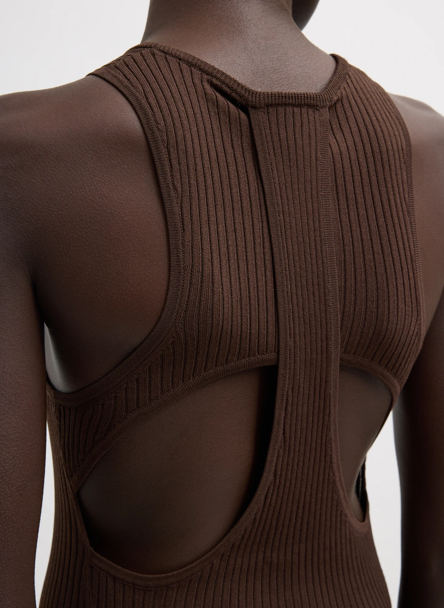 Ribbed Sweater Cut Out Tank - Image 5