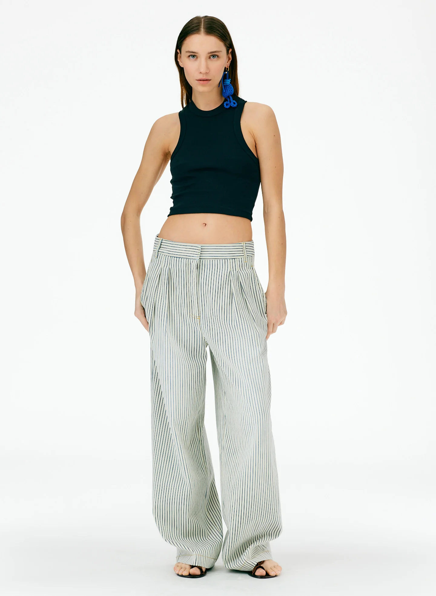 Ribbed T-Shirt Cropped Tank - Image 5