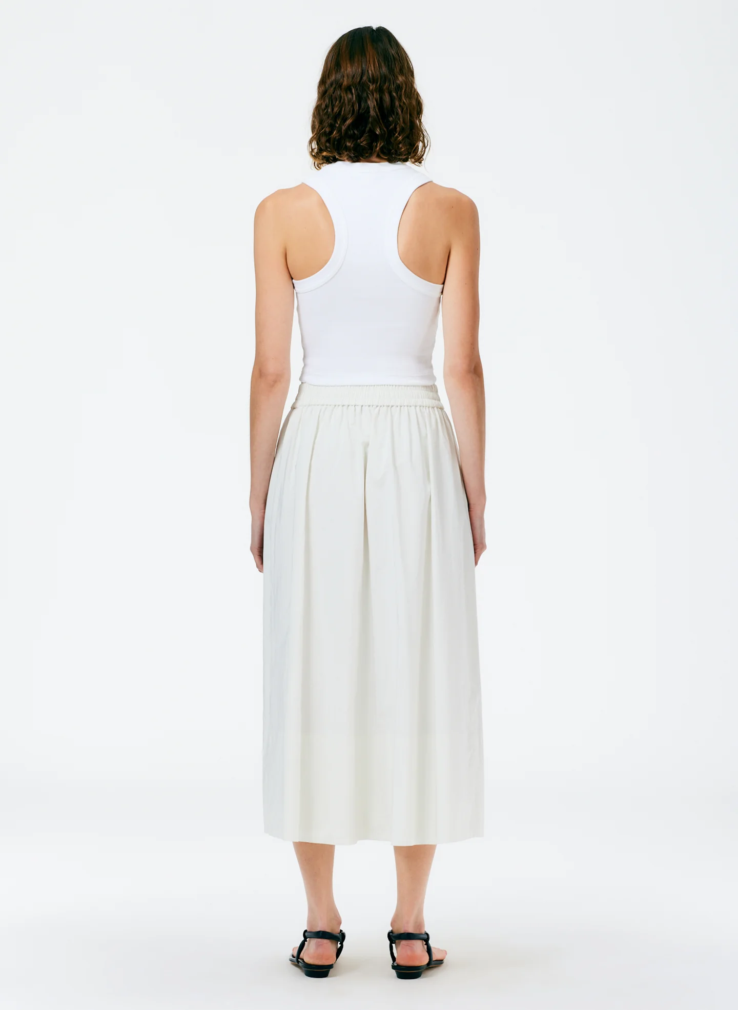 Ribbed T-Shirt Cropped Tank - Image 4