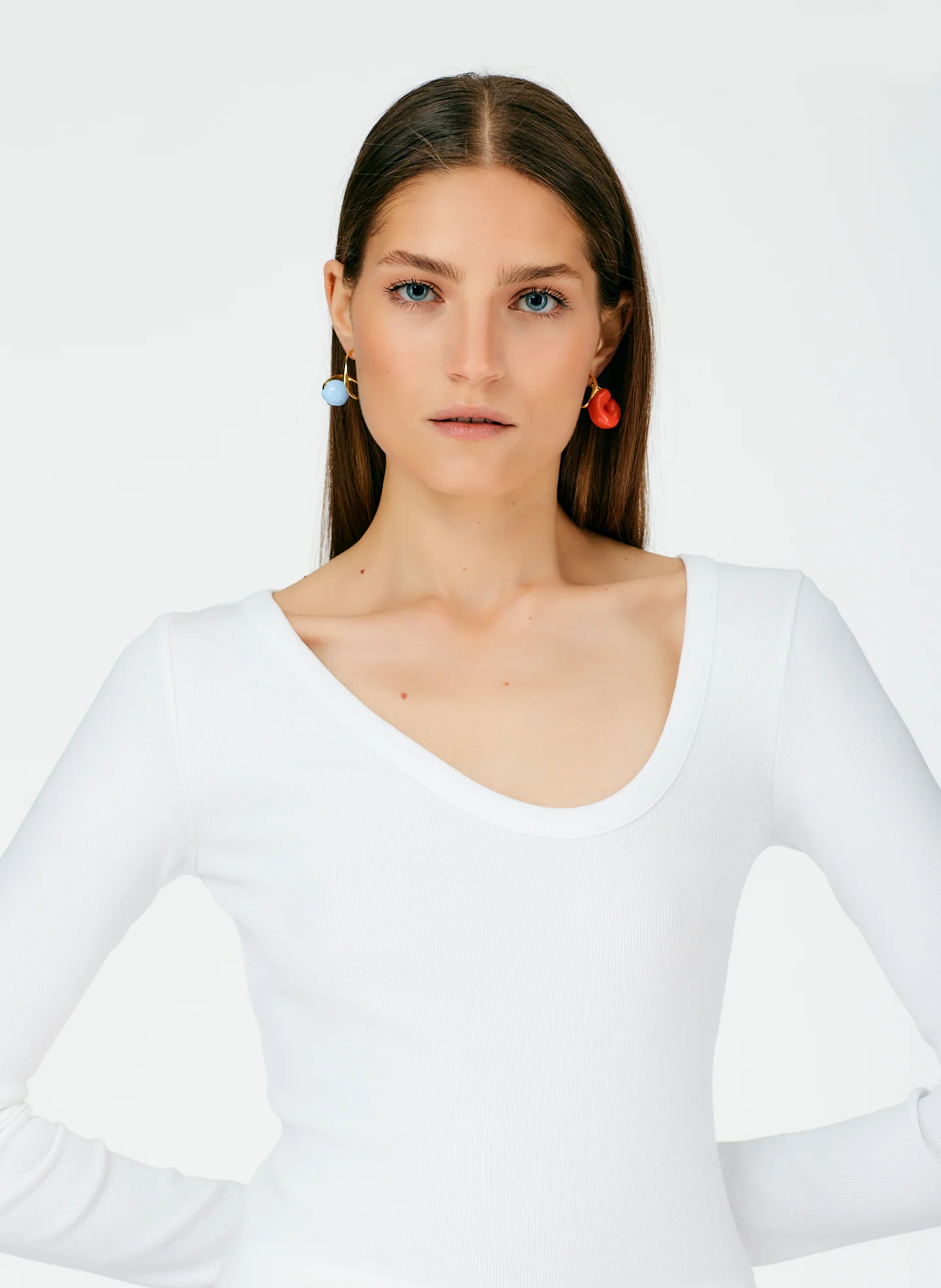 Ribbed Long Sleeve T-Shirt - Image 6