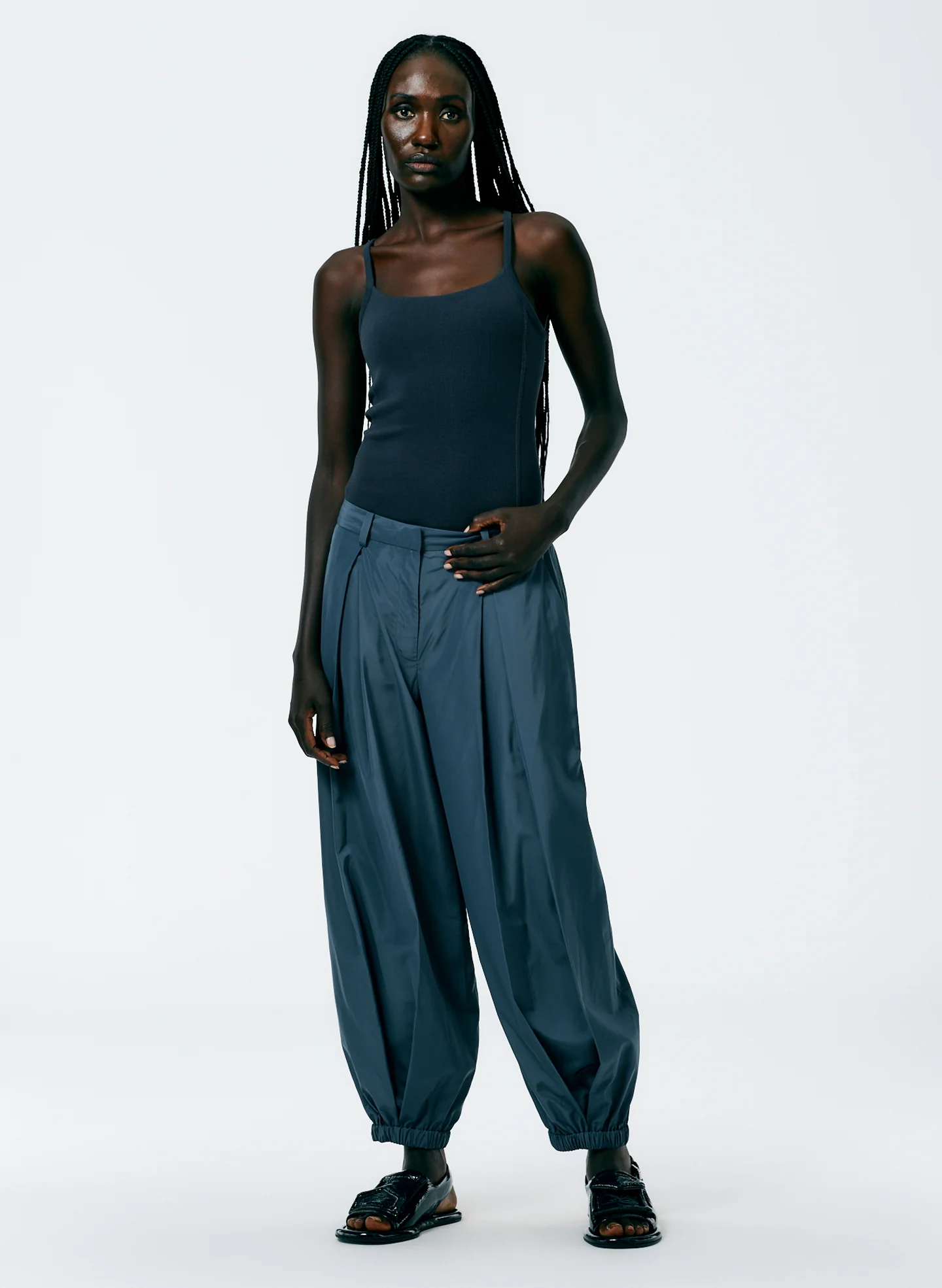 Ribbed T-Shirt Racerback Bodysuit - Image 3