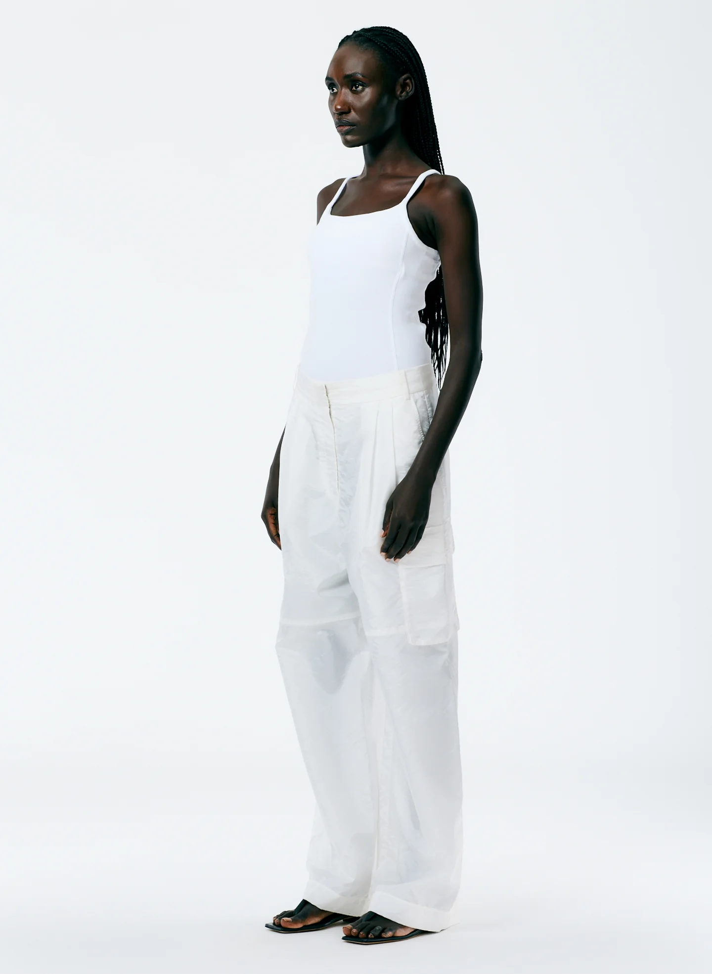 Ribbed T-Shirt Racerback Bodysuit - Image 4
