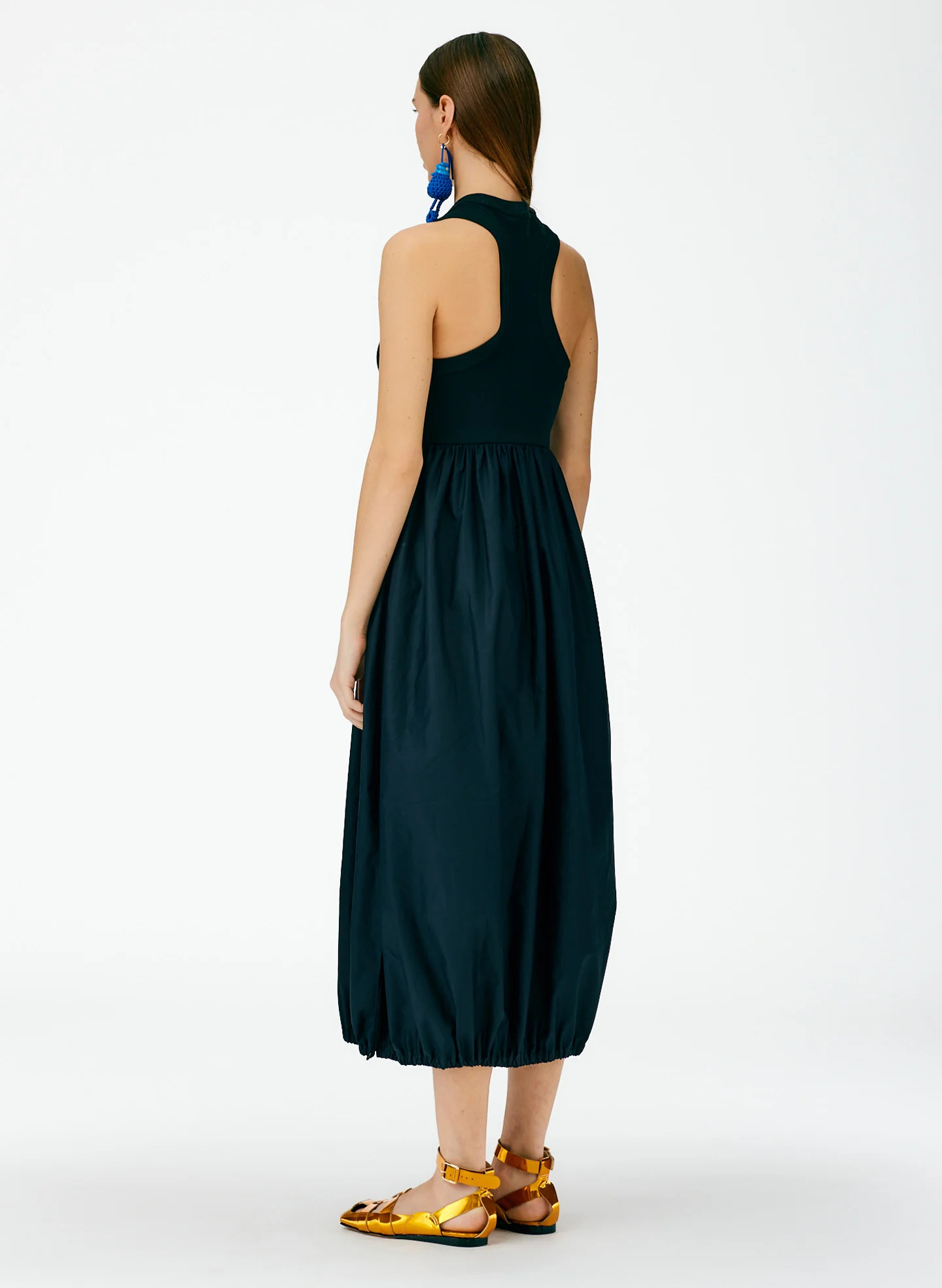 Ribbed Tank Balloon Dress - Image 3
