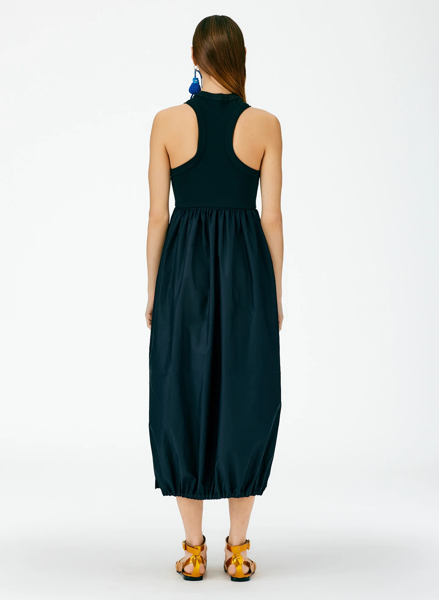 Ribbed Tank Balloon Dress - Image 4
