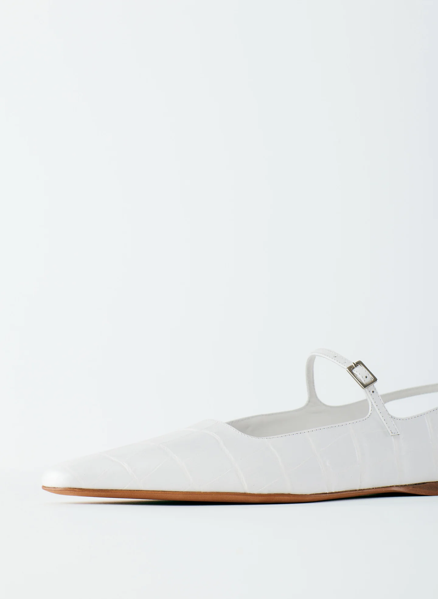 Croc Print Rudy Flat - Image 6