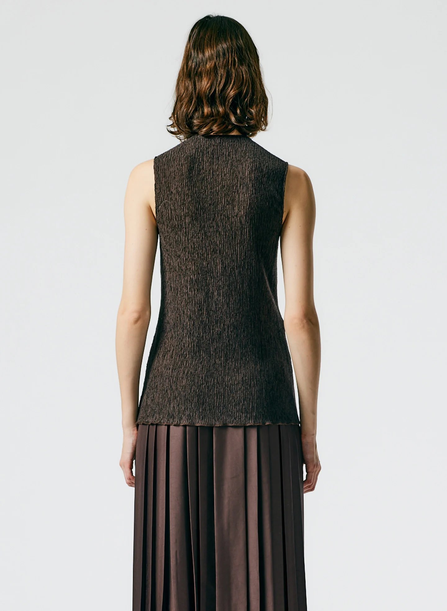 Sage Crinkle Lyocell Tank - Image 5