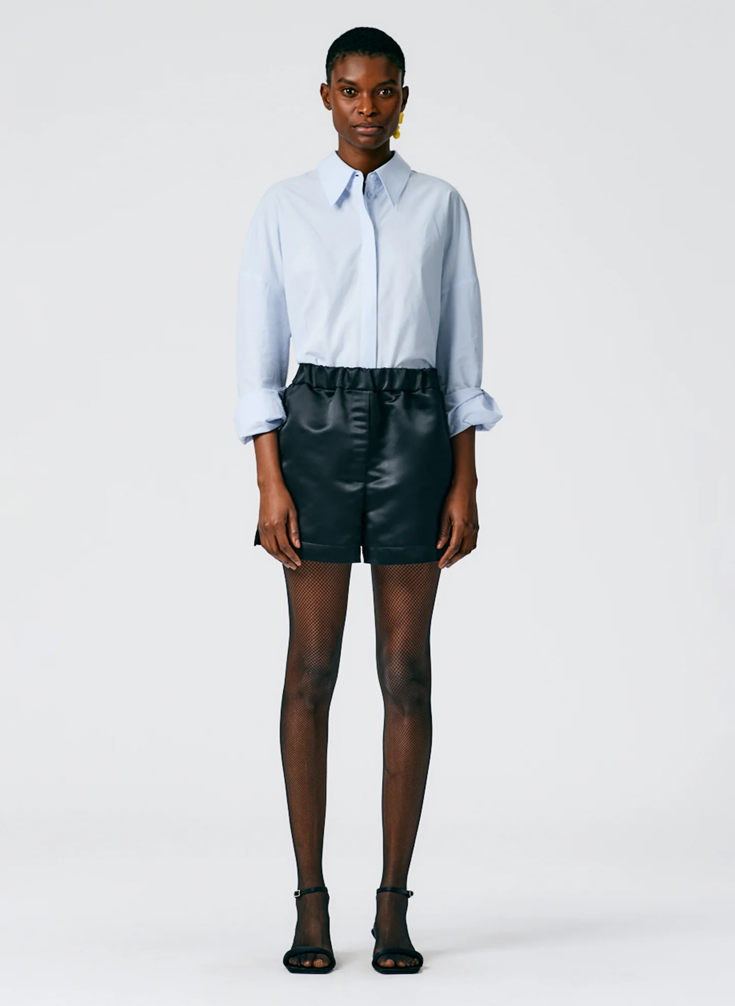 Satin Pull On Shorts - Image 2