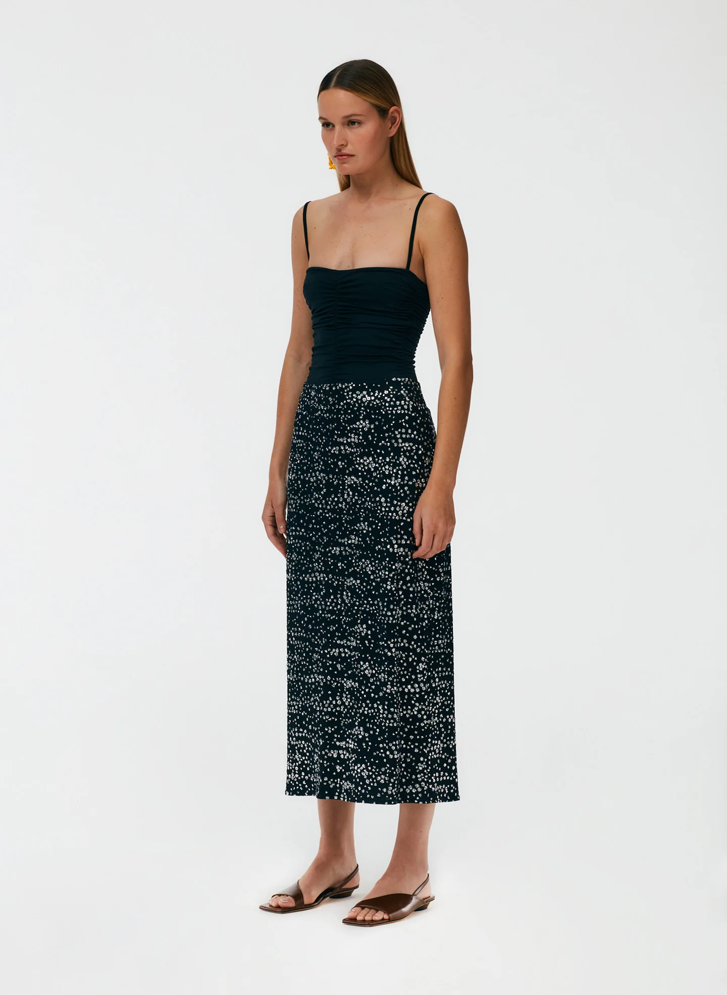 Scintilla Jersey Pencil Skirt - Image 2