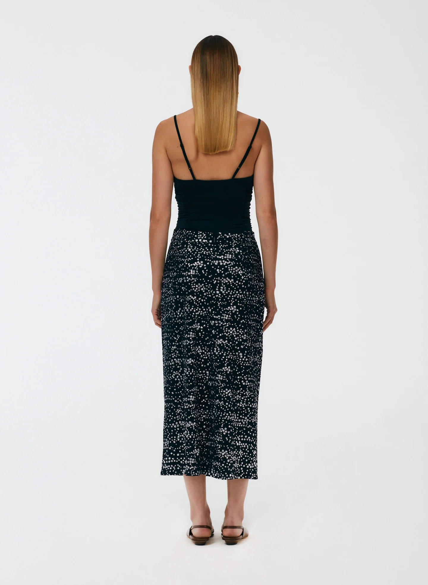 Scintilla Jersey Pencil Skirt - Image 4