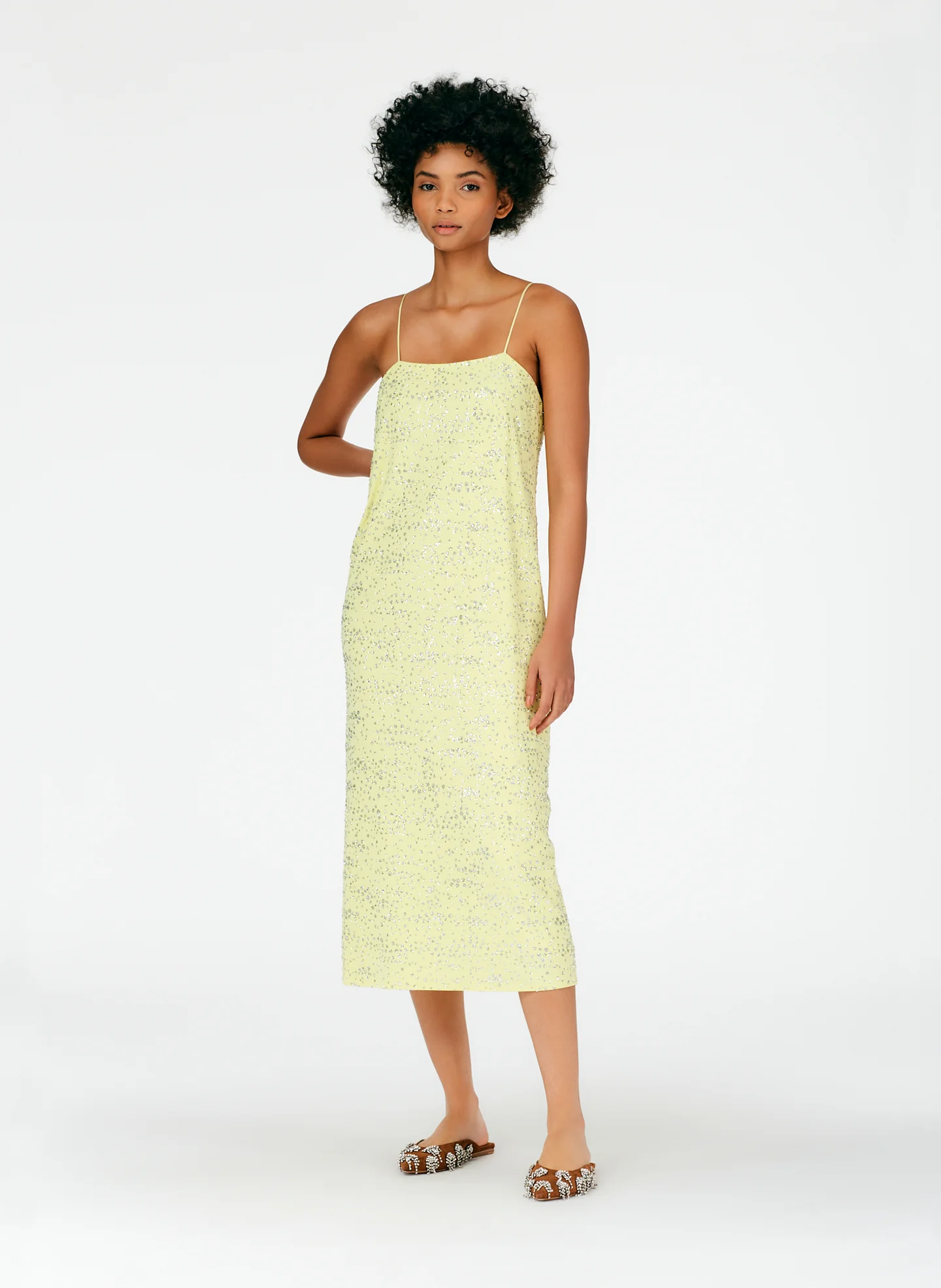 Scintilla Jersey Slip Dress - Image 11