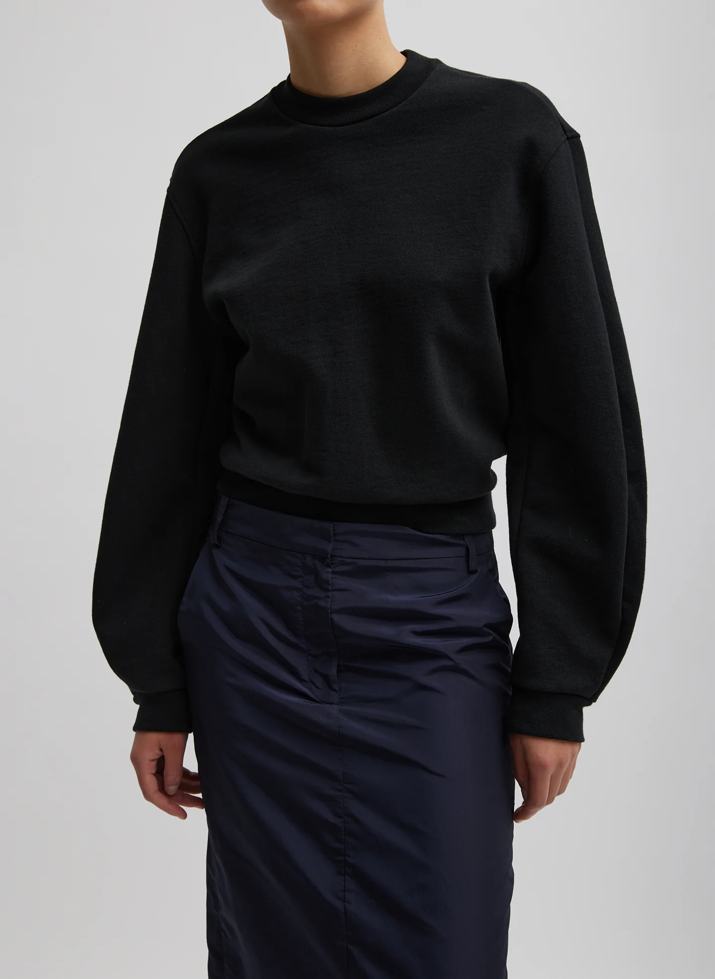 Sculpted Long Sleeve Sweatshirt