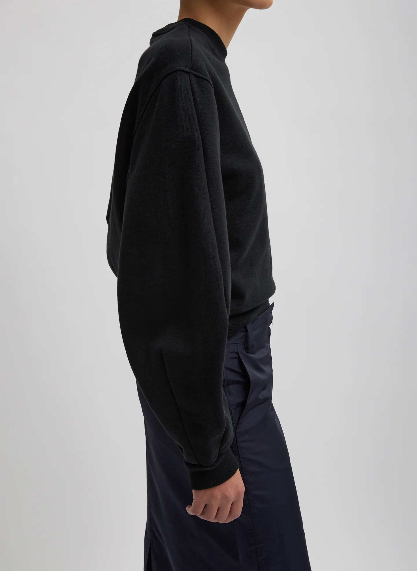 Sculpted Long Sleeve Sweatshirt - Image 3